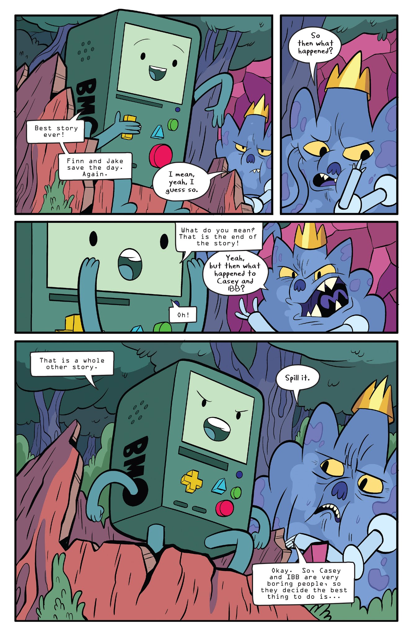 Read online Adventure Time comic -  Issue #75 - 13