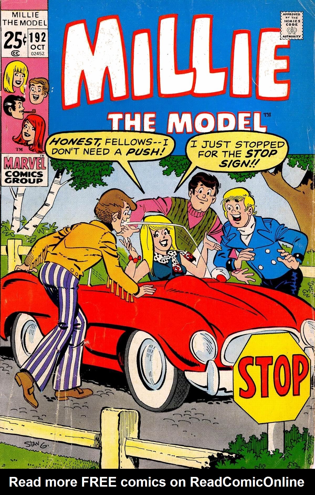Read online Millie the Model comic -  Issue #192 - 1