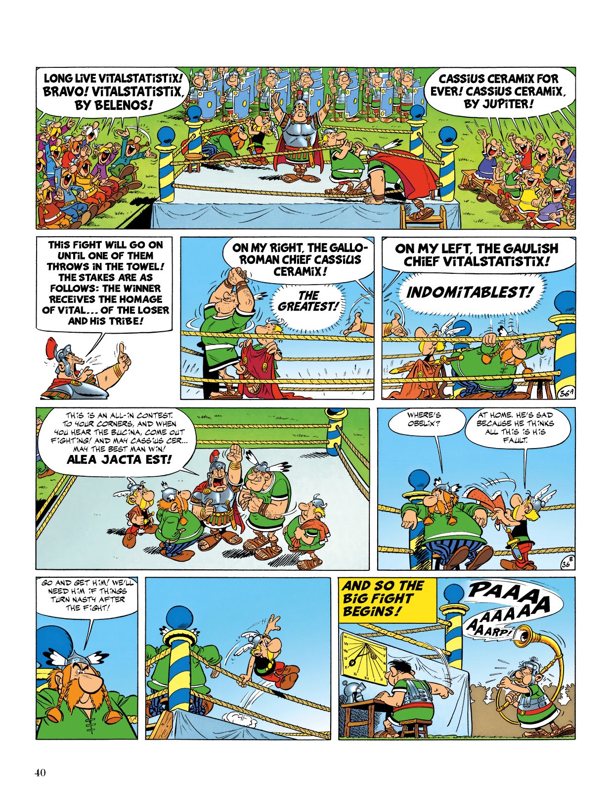 Read online Asterix comic -  Issue #7 - 41