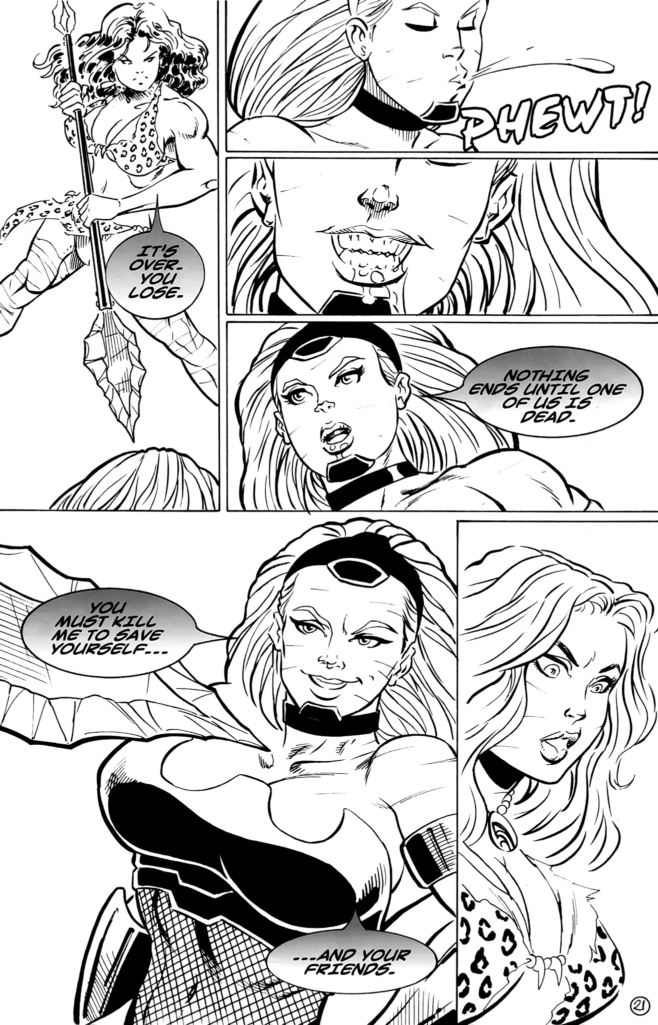 Read online Cavewoman: Sisters of the Arena comic -  Issue #2 - 23