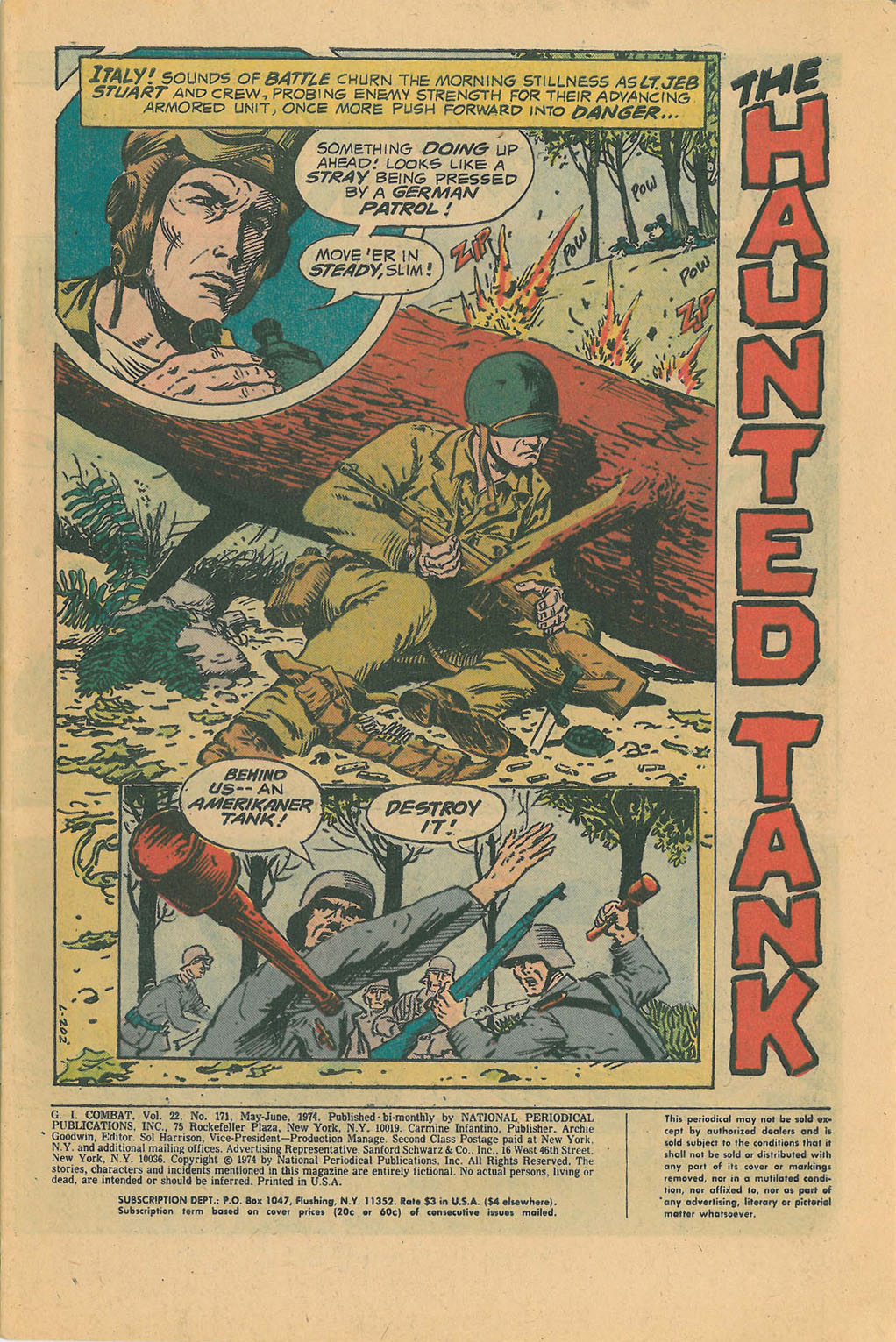 Read online G.I. Combat (1952) comic -  Issue #171 - 3