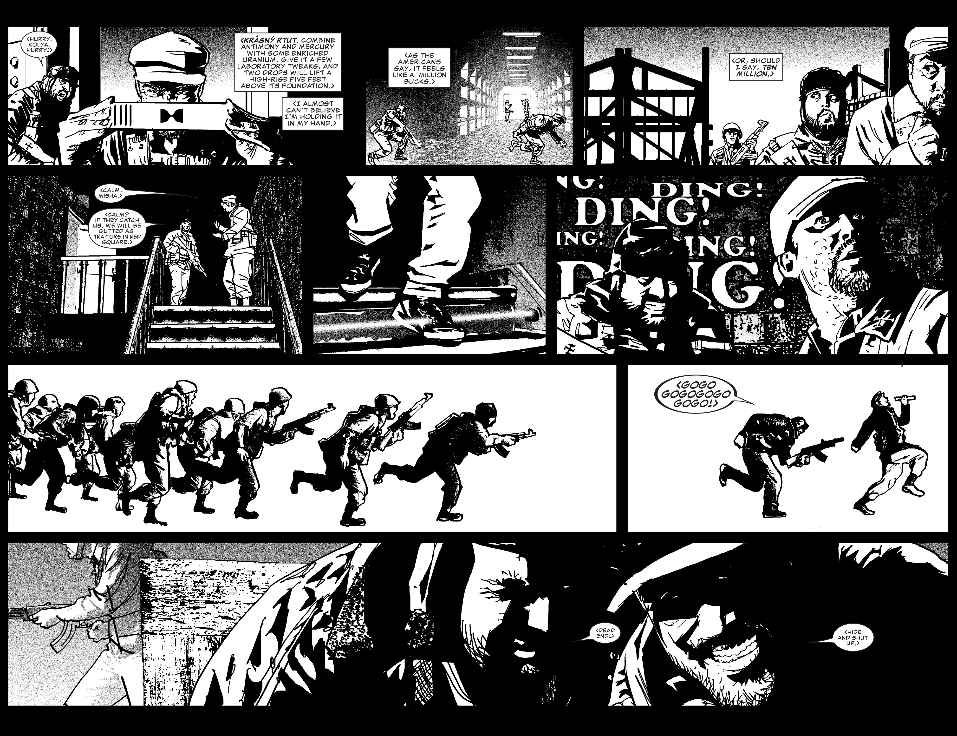 Read online The Savage Axe of Ares (B&W) comic -  Issue # Full - 4