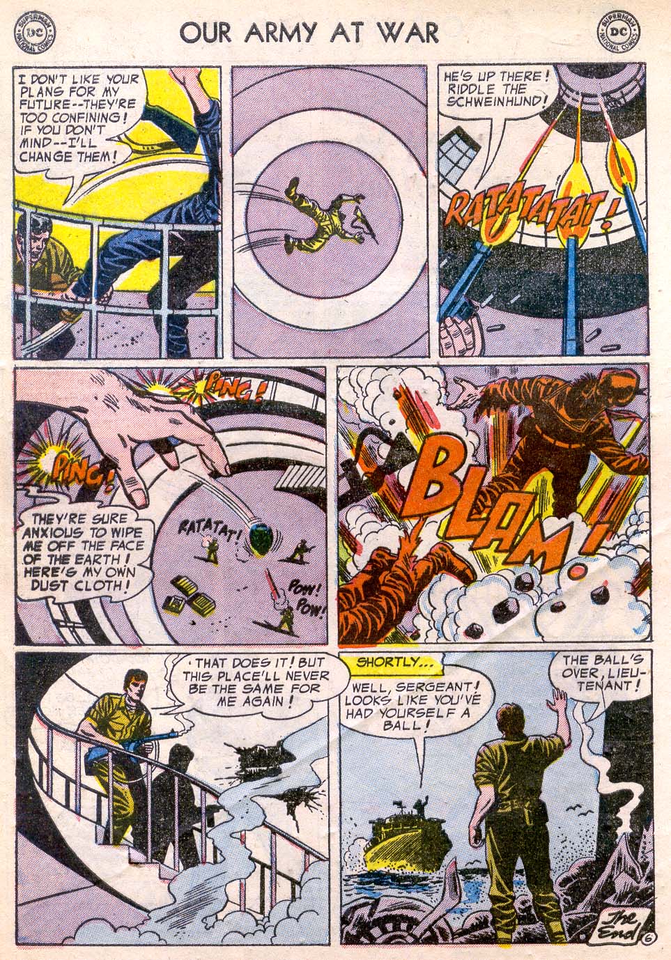 Read online Our Army at War (1952) comic -  Issue #29 - 32