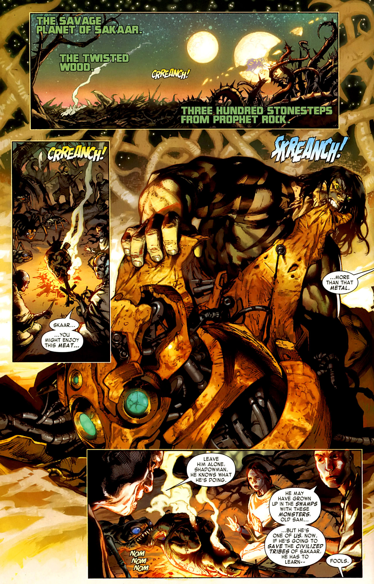 Read online Skaar: Son of Hulk Presents: Savage World of Sakaar comic -  Issue # Full - 3