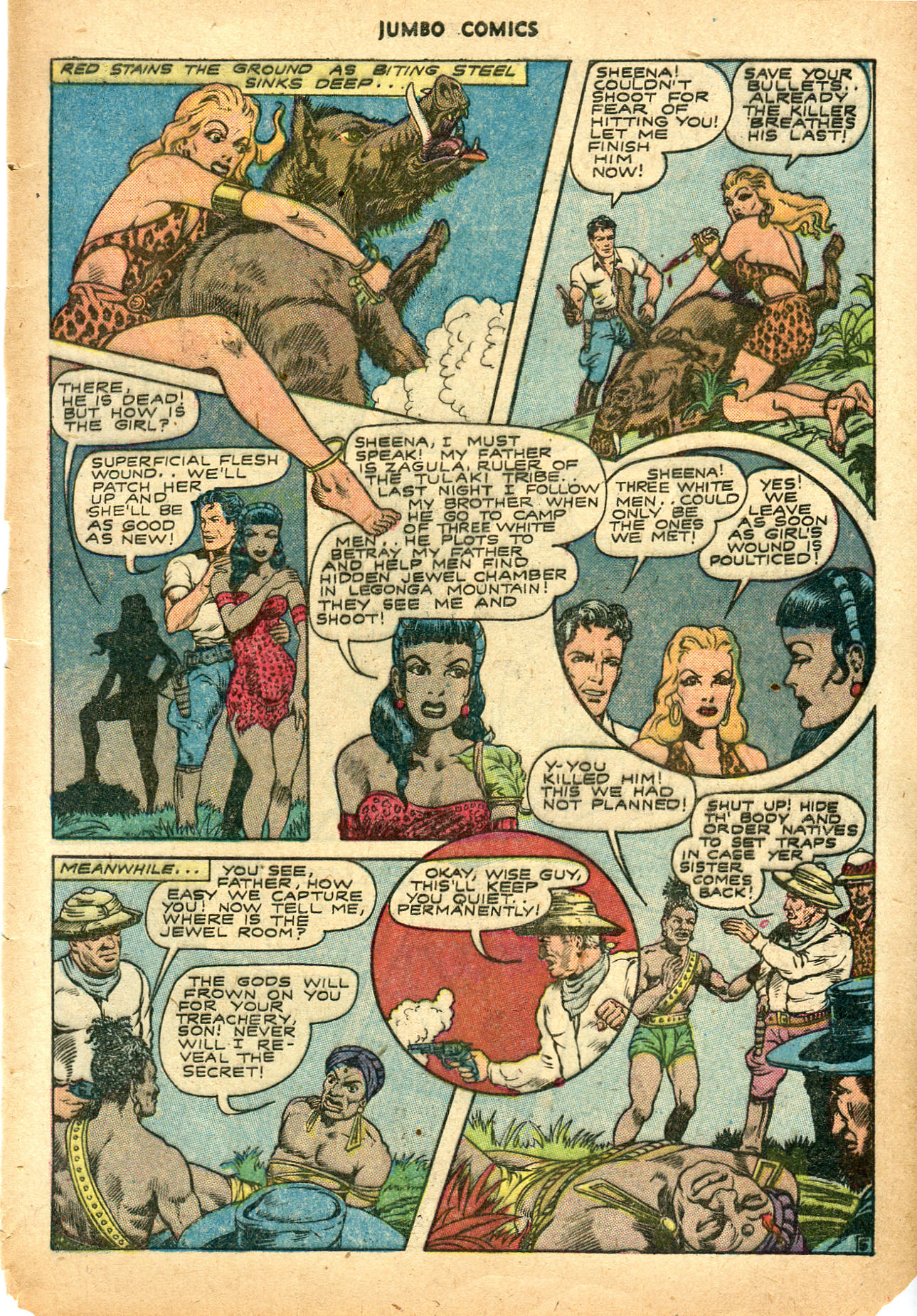 Read online Jumbo Comics comic -  Issue #62 - 8