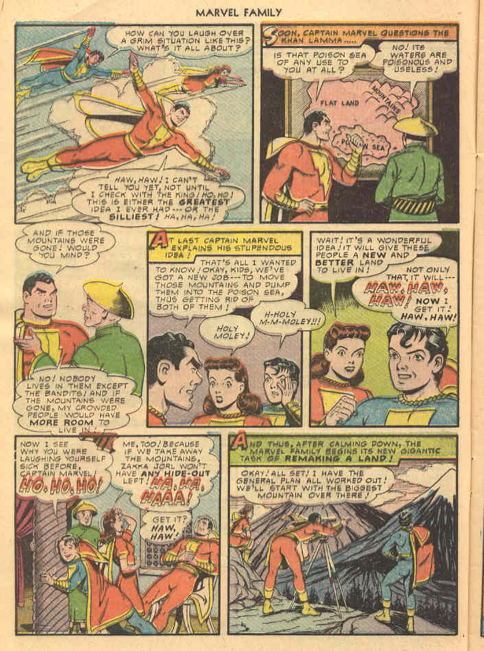 Read online The Marvel Family comic -  Issue #57 - 8