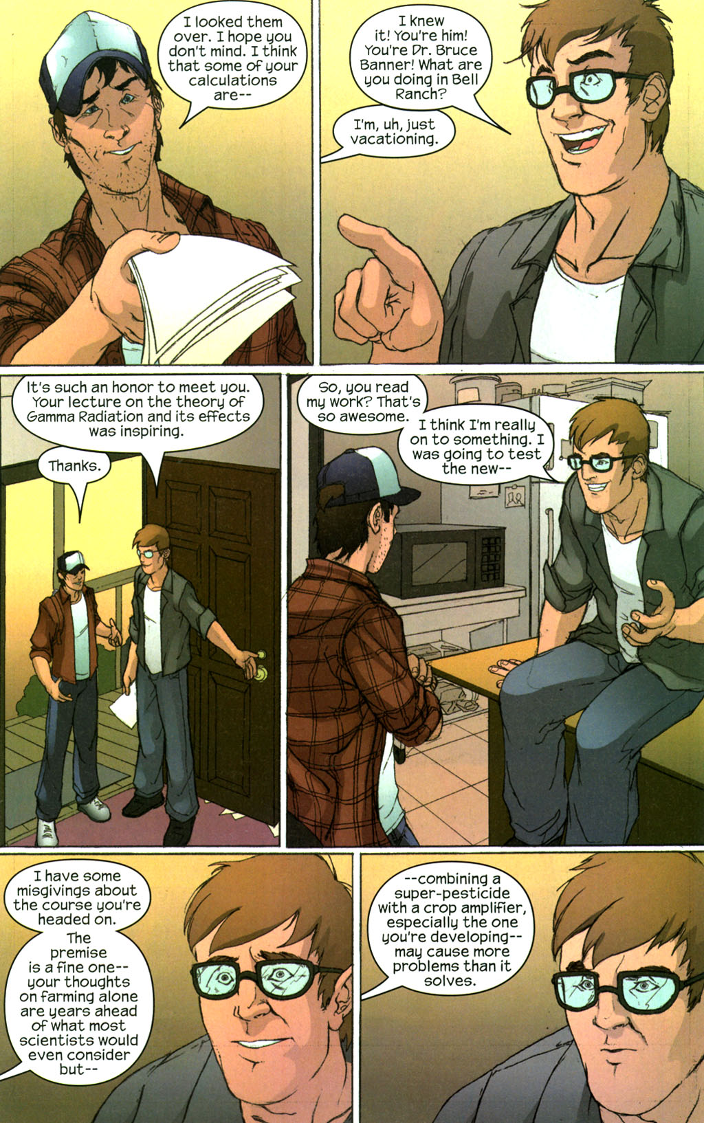 Read online Marvel Age Hulk comic -  Issue #1 - 7