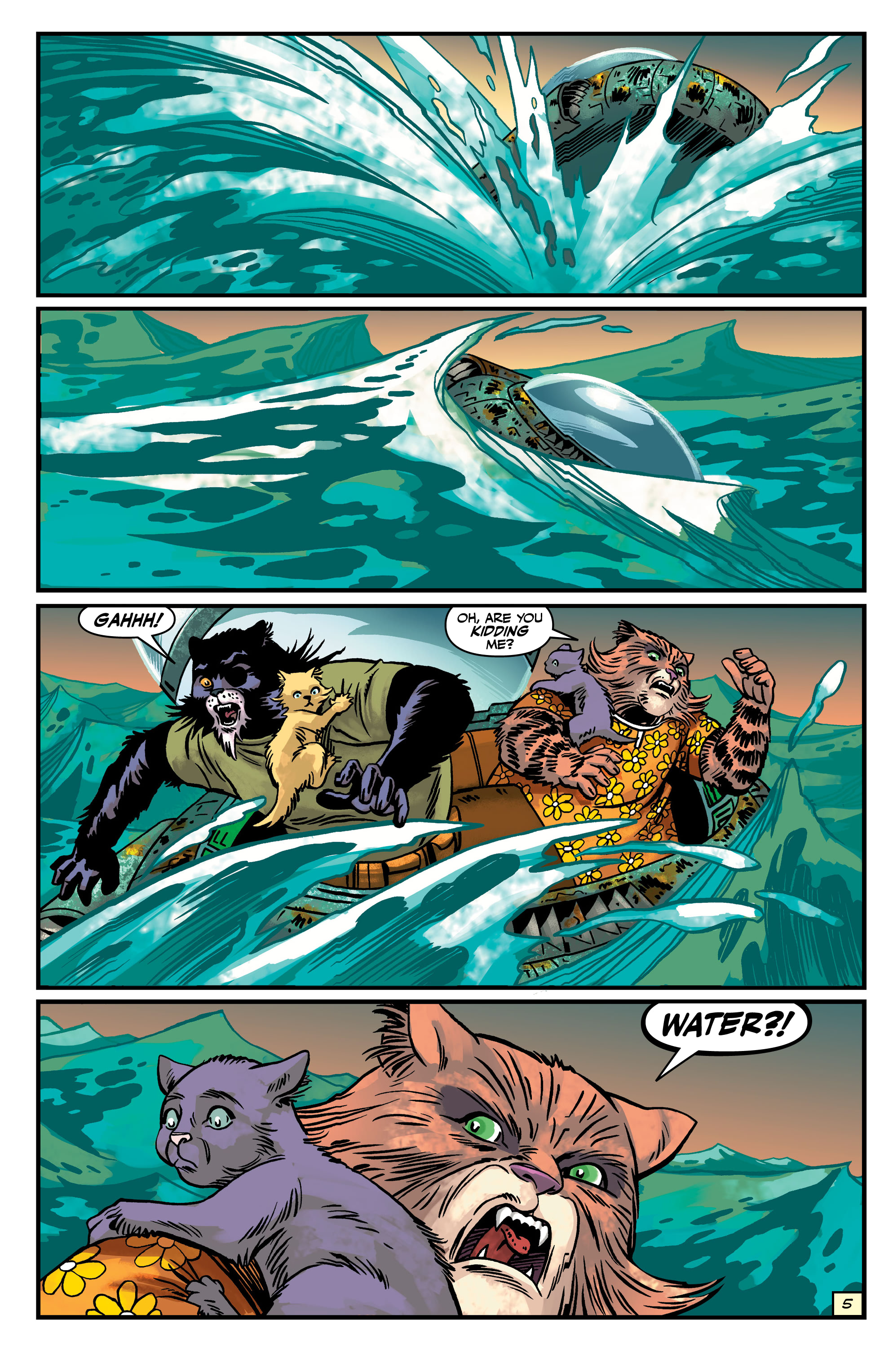 Read online Captain Ginger Season 2 comic -  Issue #3 - 6