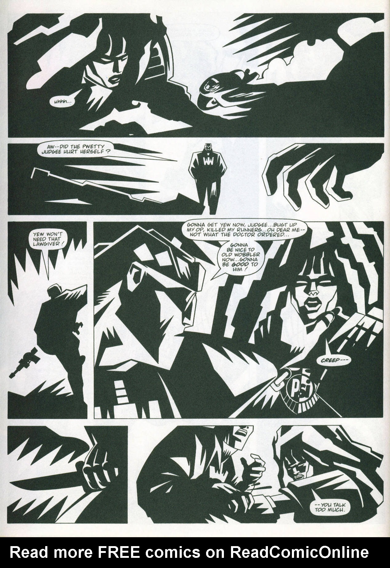 Read online Judge Dredd: The Megazine (vol. 2) comic -  Issue #56 - 19