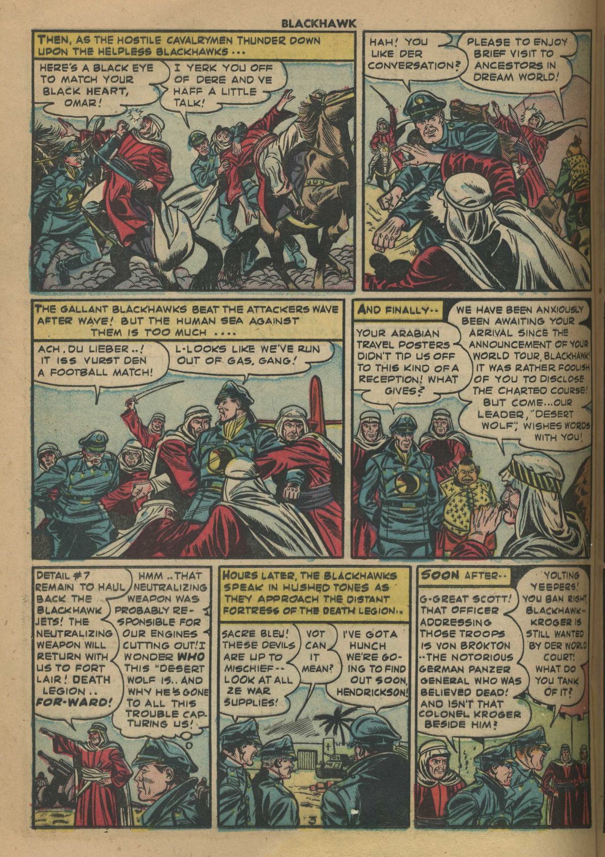 Read online Blackhawk (1957) comic -  Issue #72 - 20