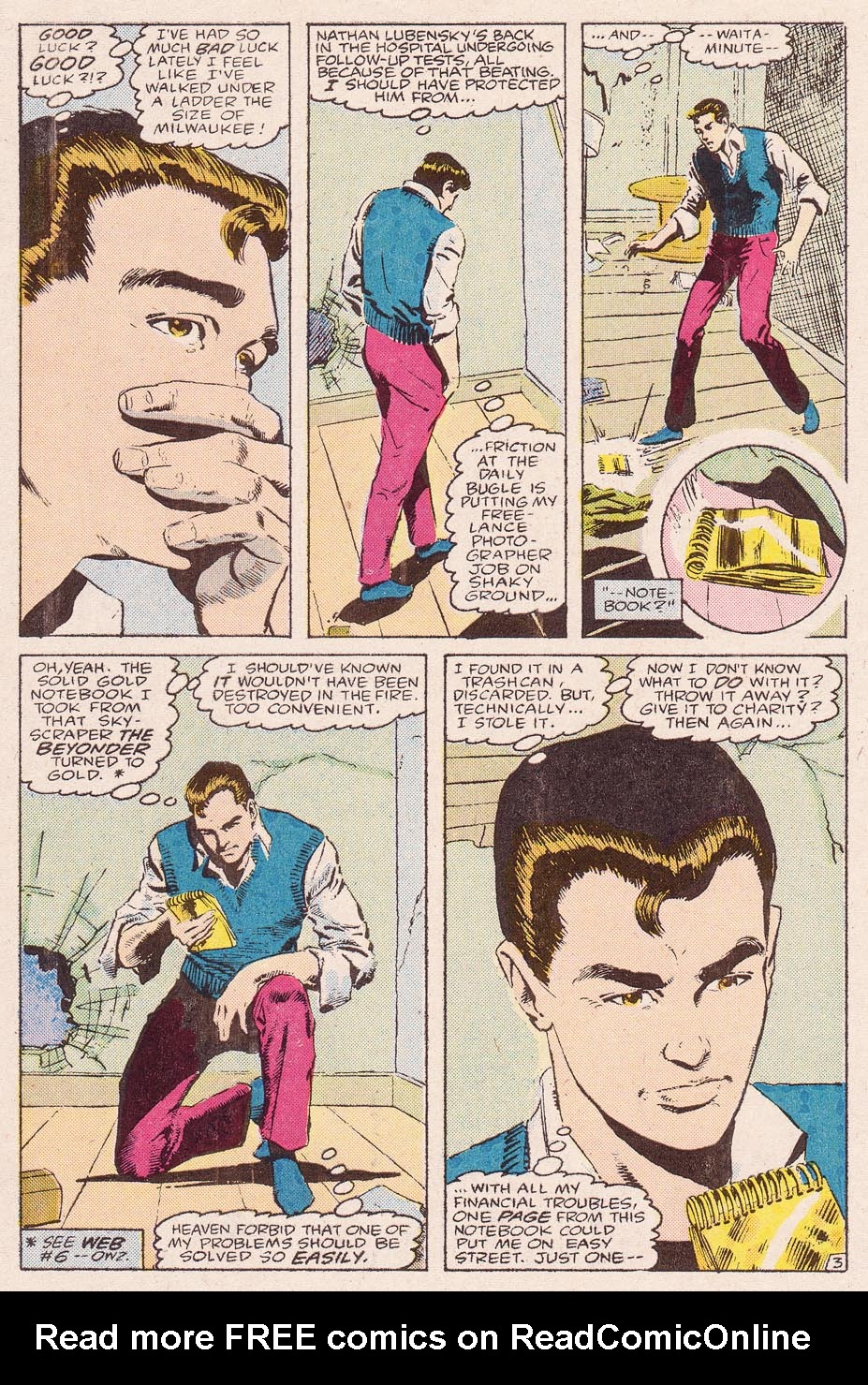 Read online Web of Spider-Man (1985) comic -  Issue #14 - 4