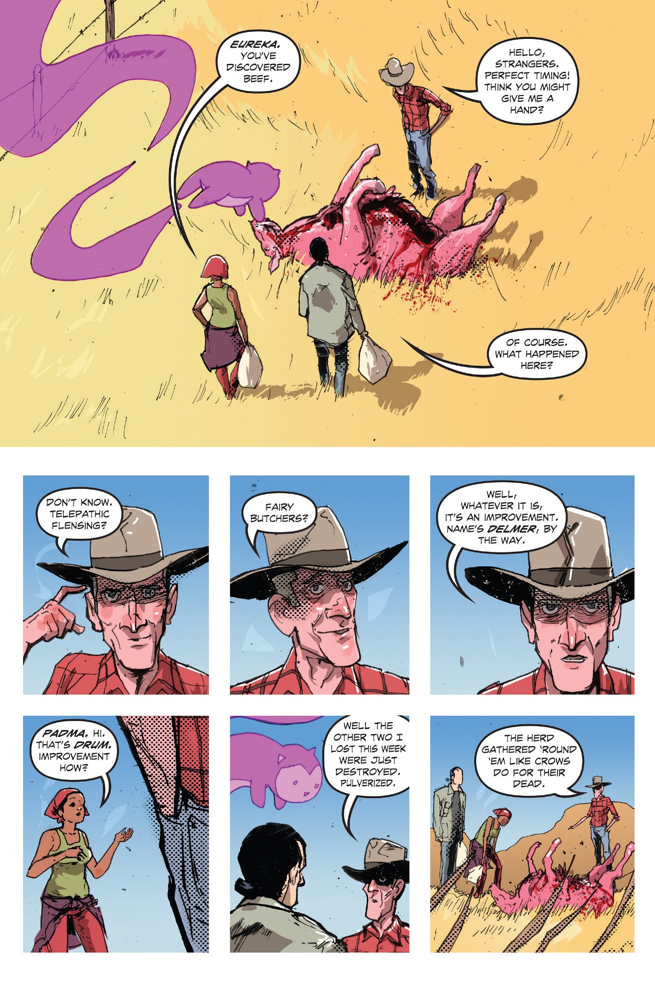 Read online Drumhellar comic -  Issue #2 - 4
