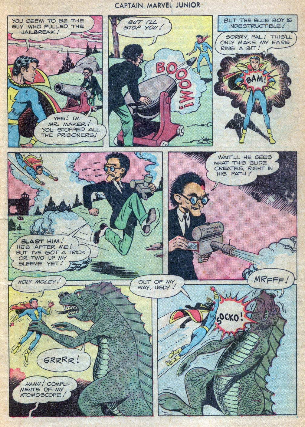 Read online Captain Marvel, Jr. comic -  Issue #61 - 7