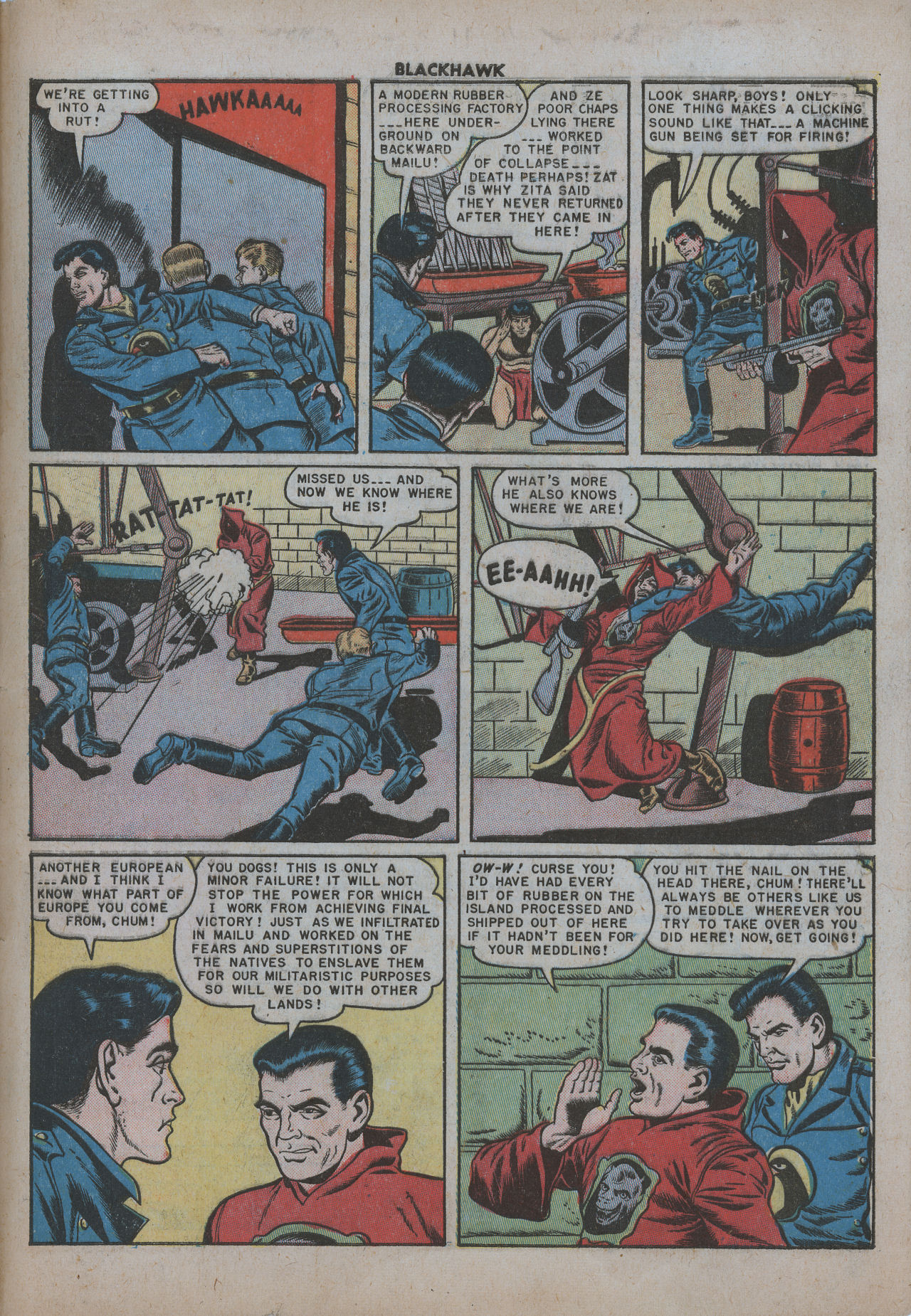 Read online Blackhawk (1957) comic -  Issue #34 - 50