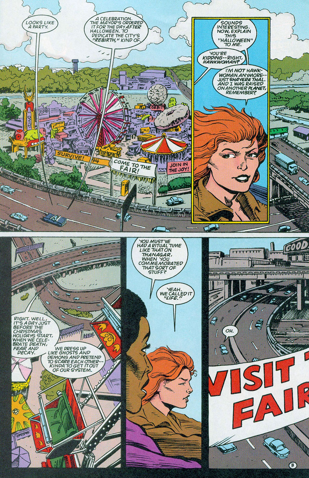 Hawkman (1993) Issue #19 #22 - English 5