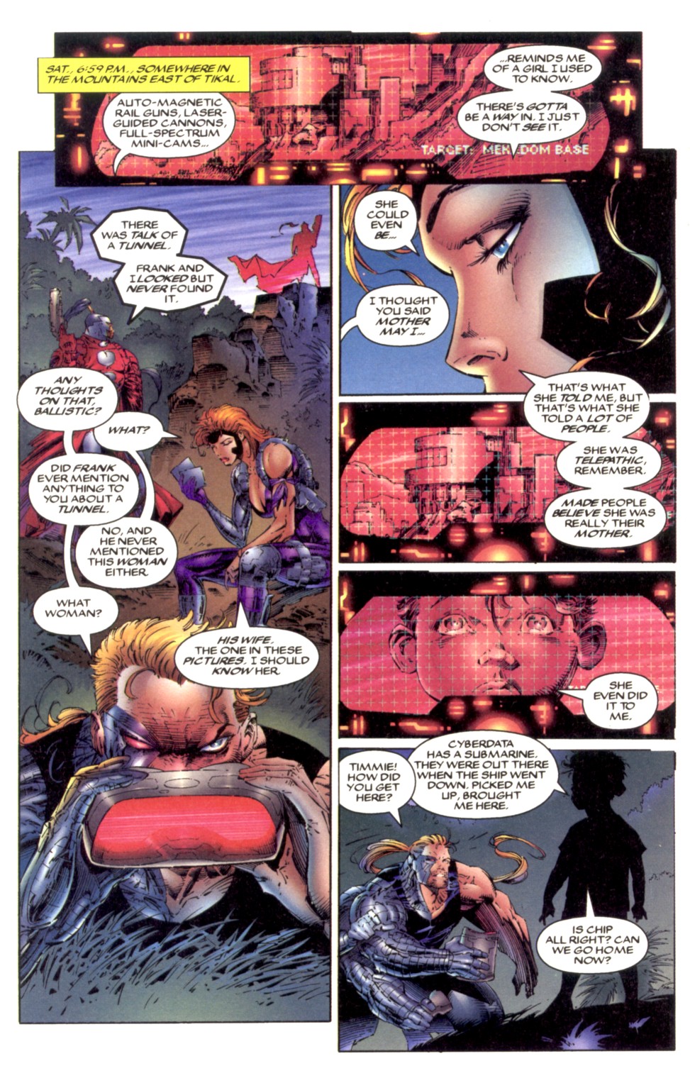 Read online Cyberforce (1993) comic -  Issue #7 - 17
