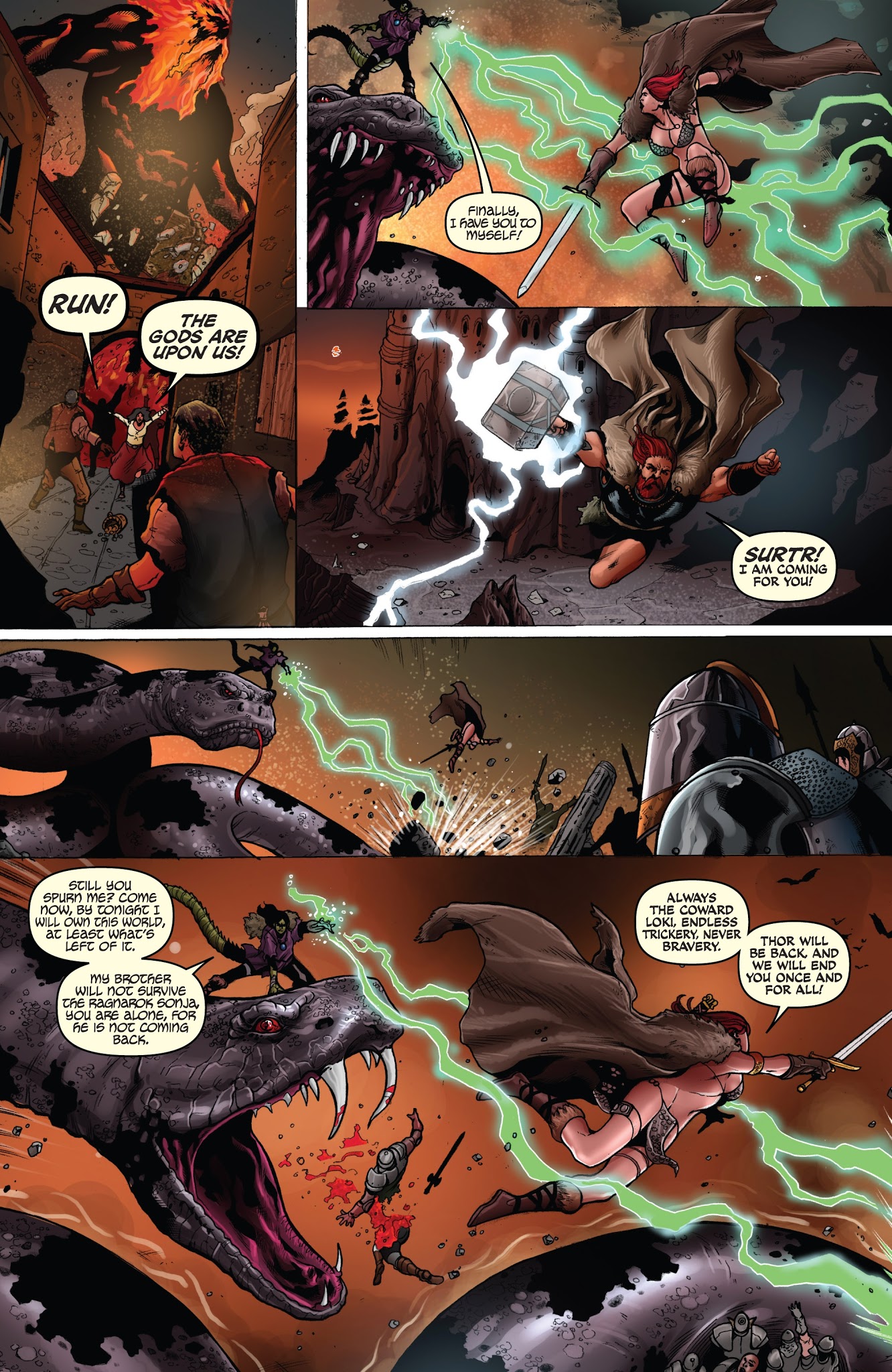 Read online Red Sonja: Revenge of the Gods comic -  Issue #4 - 16