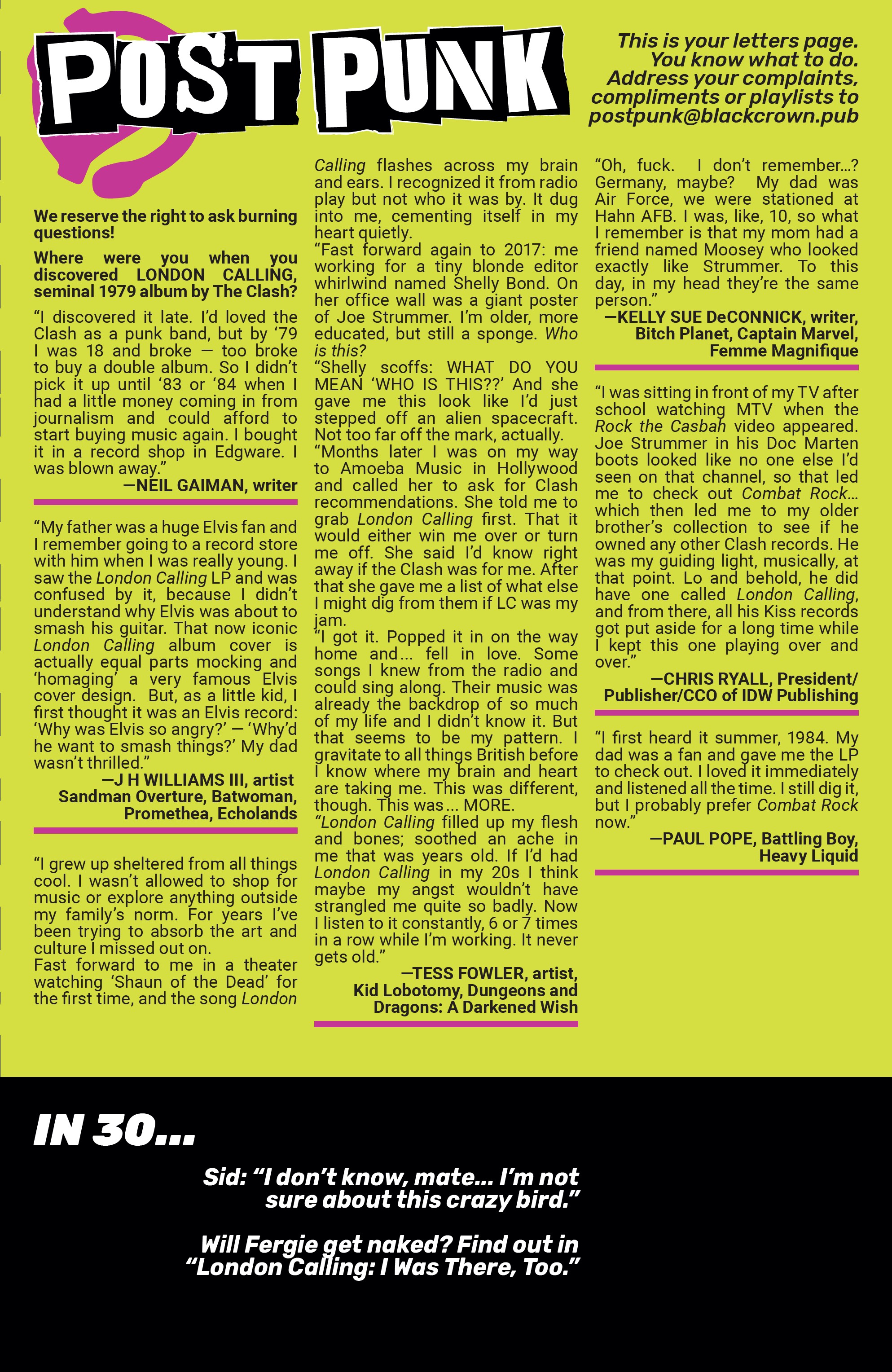 Read online Punks Not Dead: London Calling comic -  Issue #2 - 24