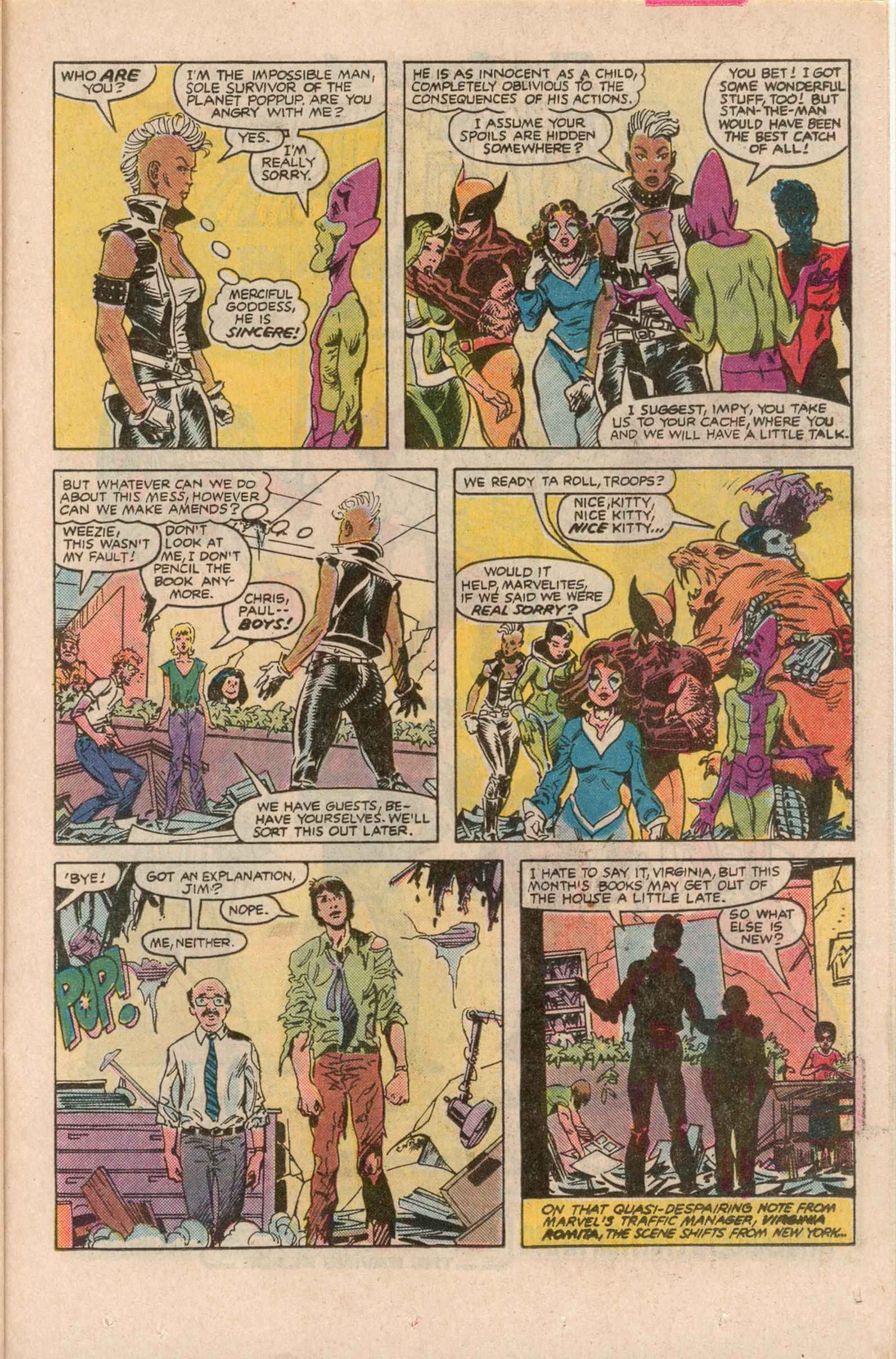 Read online X-Men Annual comic -  Issue #7 - 33