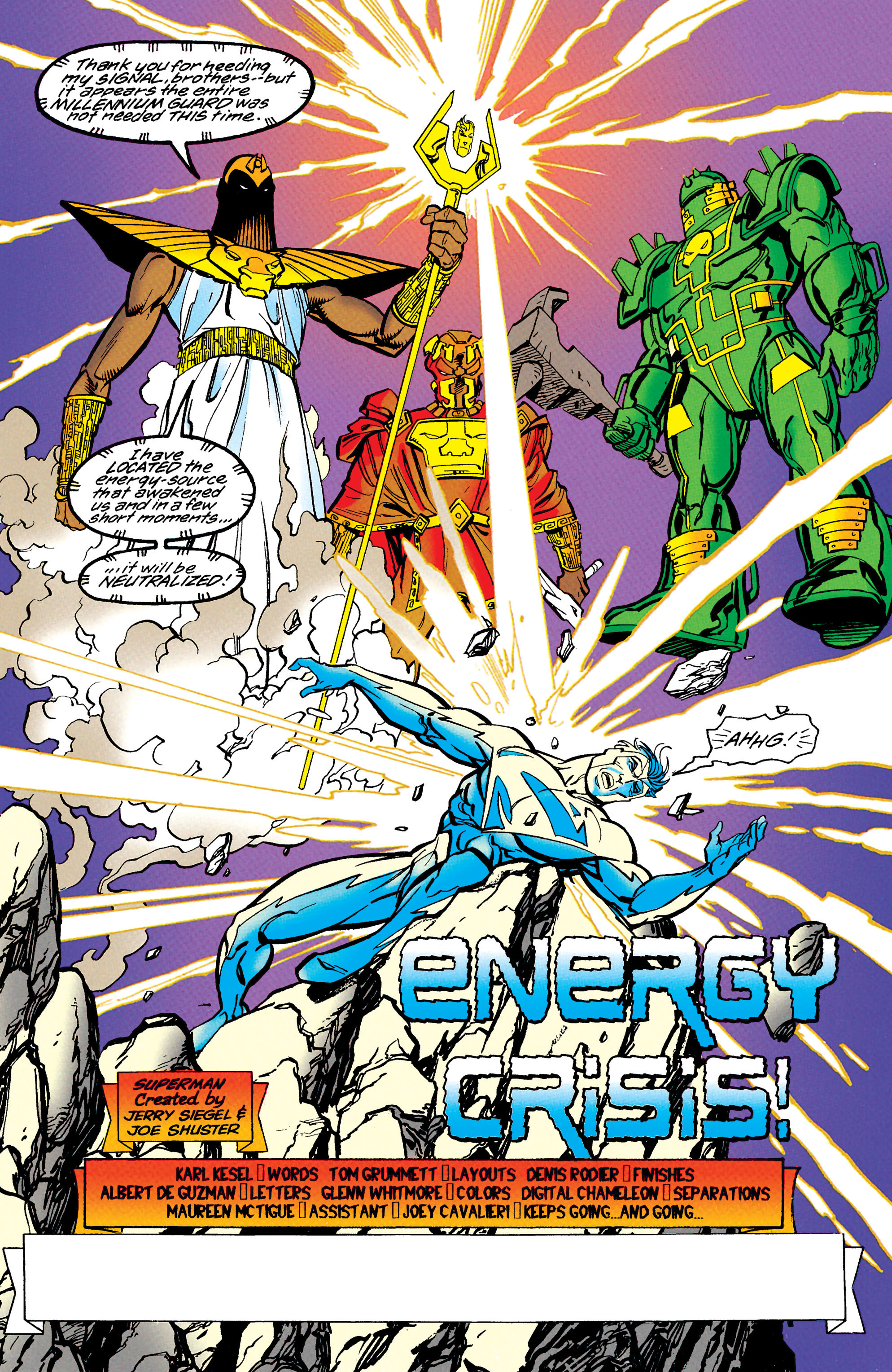 Read online Adventures of Superman (1987) comic -  Issue #553 - 2