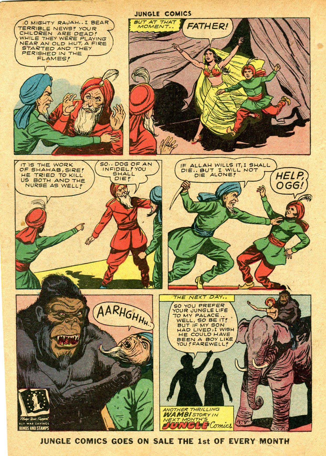 Read online Jungle Comics comic -  Issue #43 - 32