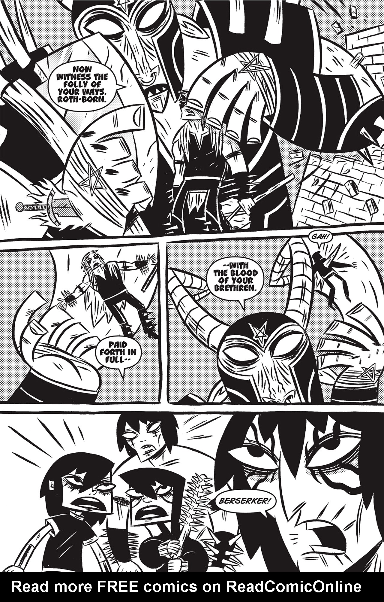 Read online Black Metal comic -  Issue #1 - 119