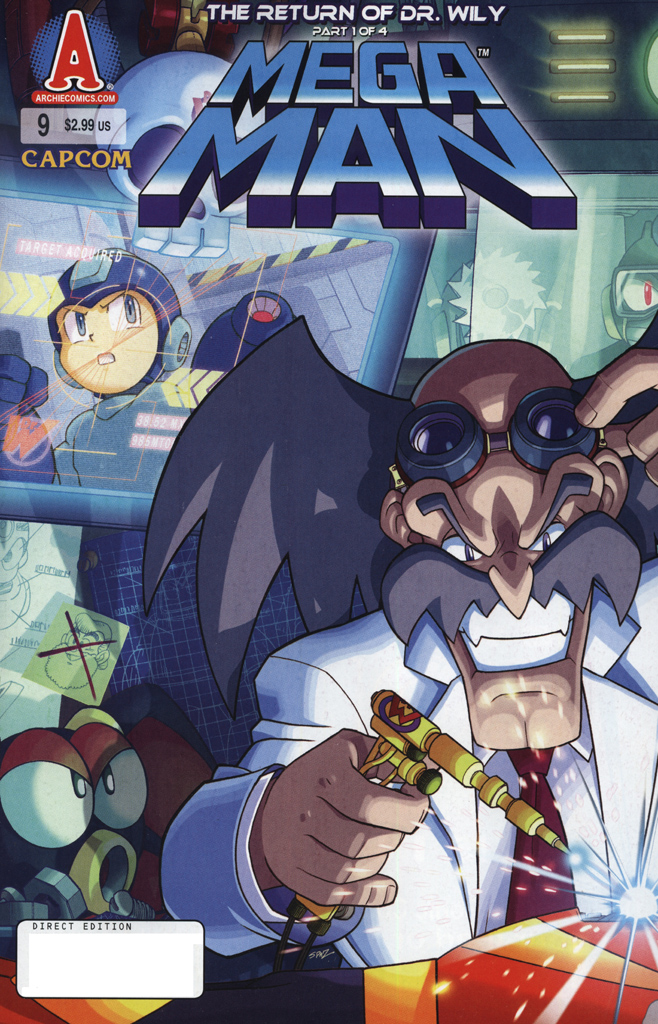 Read online Mega Man comic -  Issue #9 - 1
