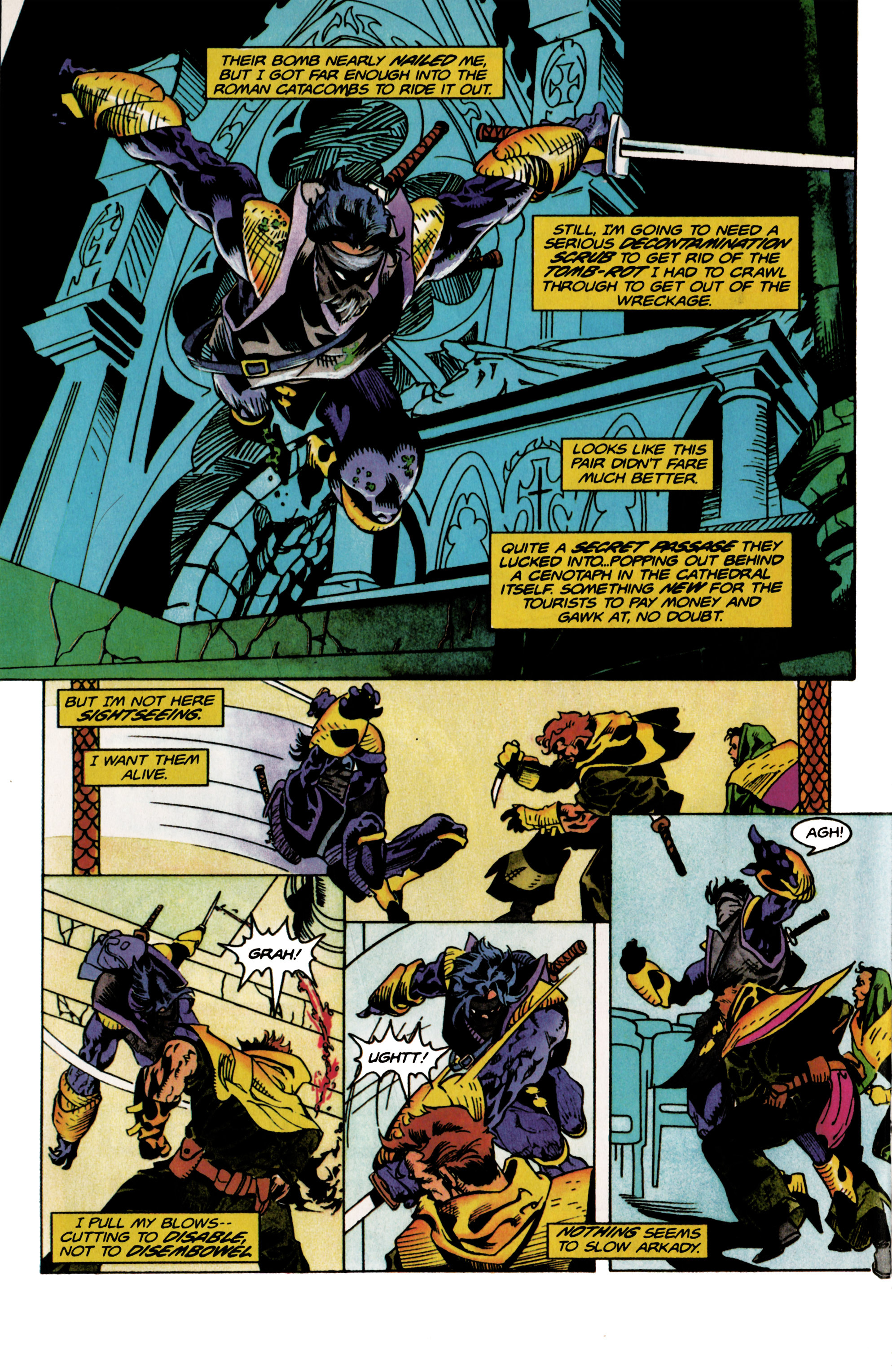 Read online Ninjak (1994) comic -  Issue #12 - 17