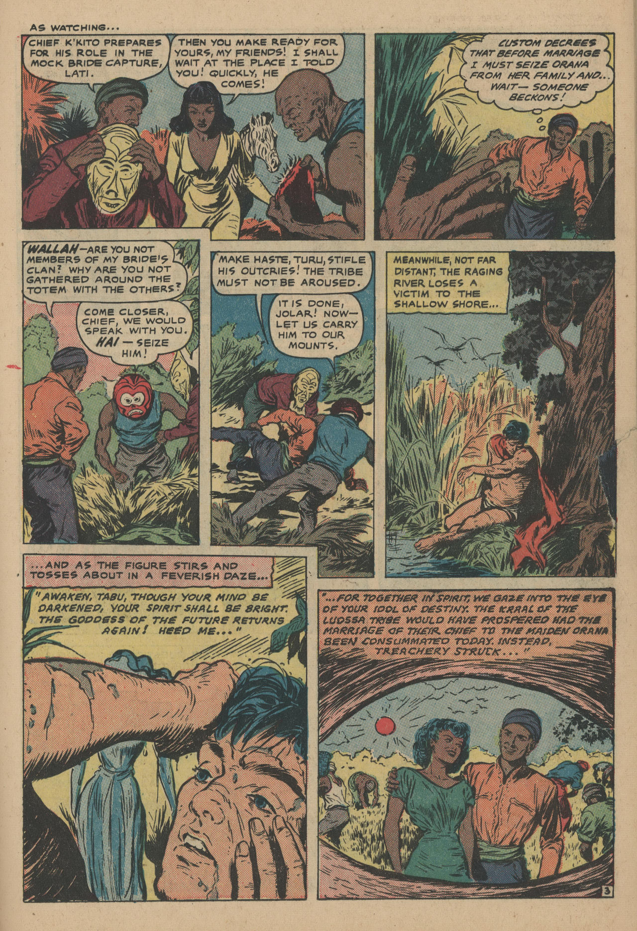 Read online Jungle Comics comic -  Issue #132 - 35