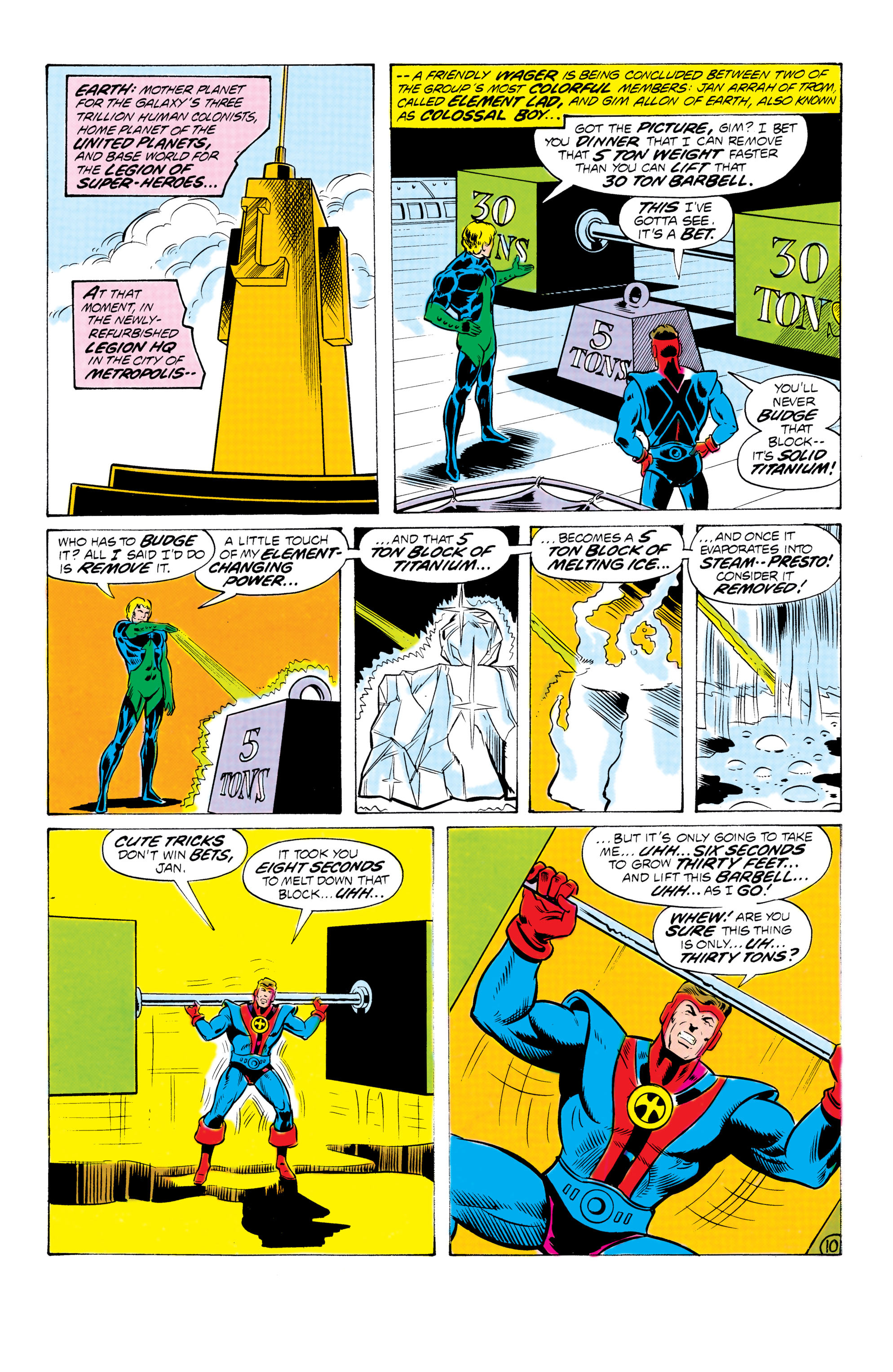 Read online Legion of Super-Heroes (1980) comic -  Issue #266 - 11