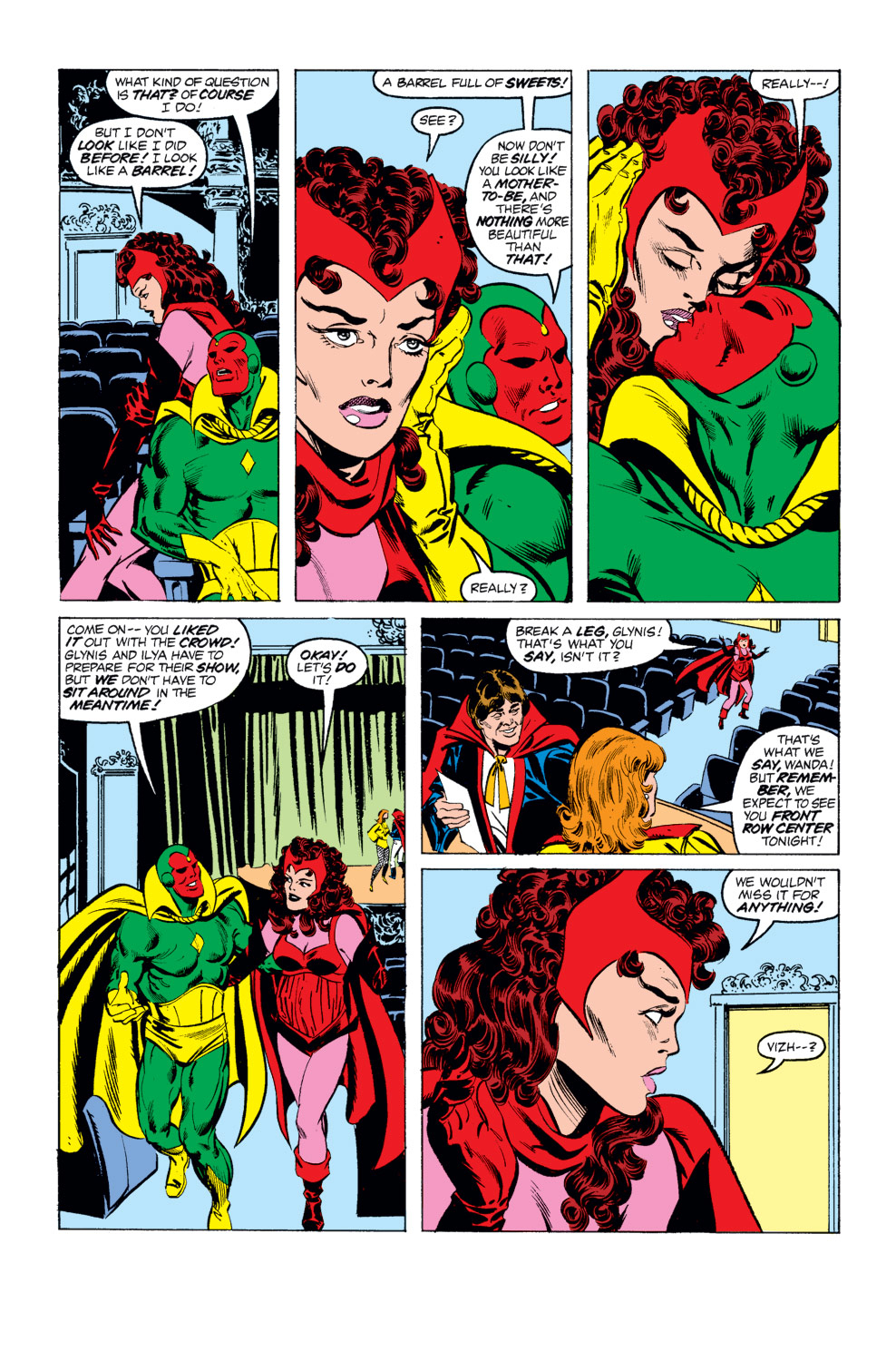 Read online The Vision and the Scarlet Witch (1985) comic -  Issue #9 - 6