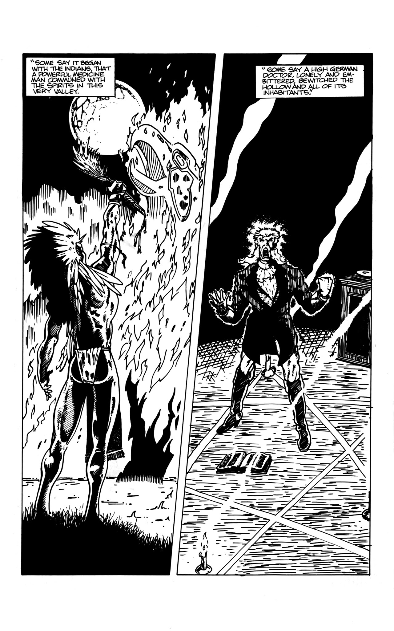 Read online Headless Horseman comic -  Issue #1 - 4