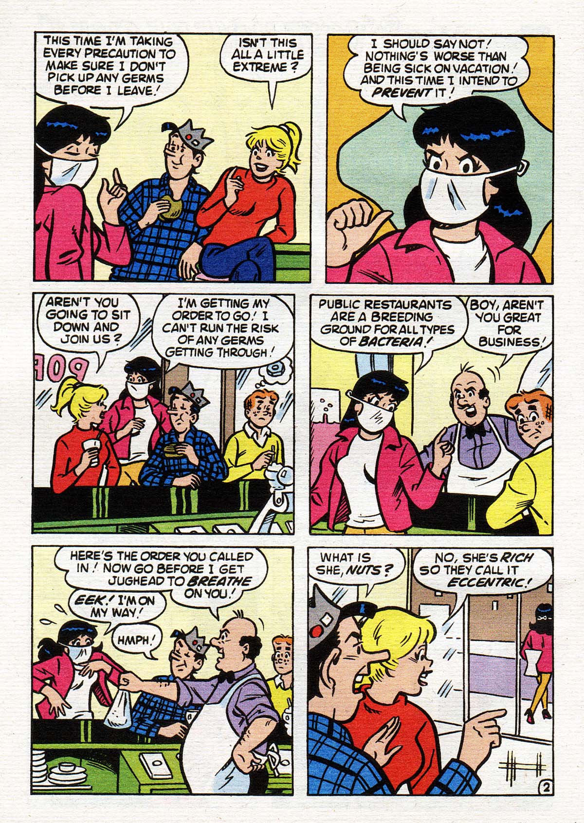 Read online Betty and Veronica Digest Magazine comic -  Issue #128 - 29