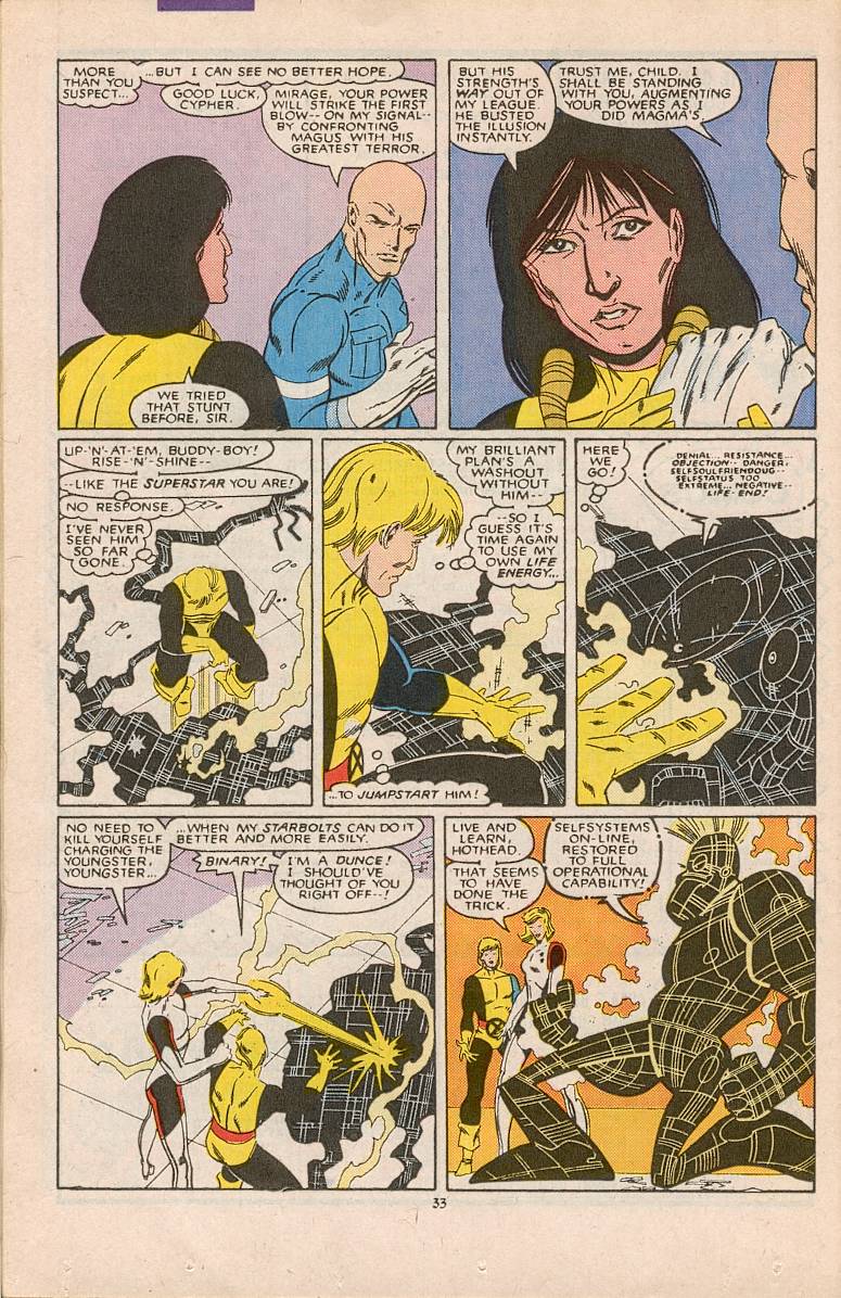 The New Mutants Issue #50 #57 - English 33