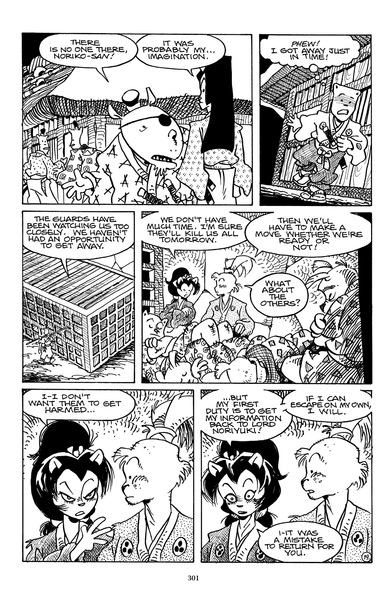 Read online The Usagi Yojimbo Saga comic -  Issue # TPB 5 - 297