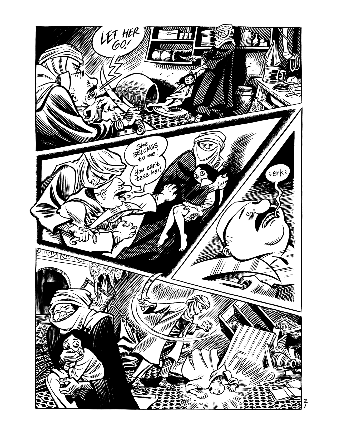 Read online Habibi comic -  Issue # Part 1 - 22