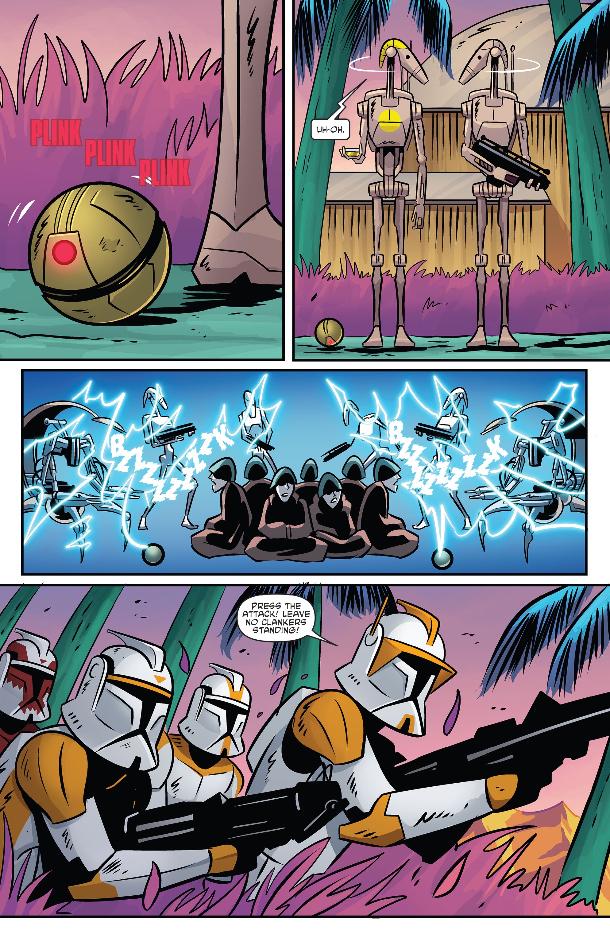 Read online Star Wars Adventures: The Clone Wars-Battle Tales comic -  Issue #3 - 4