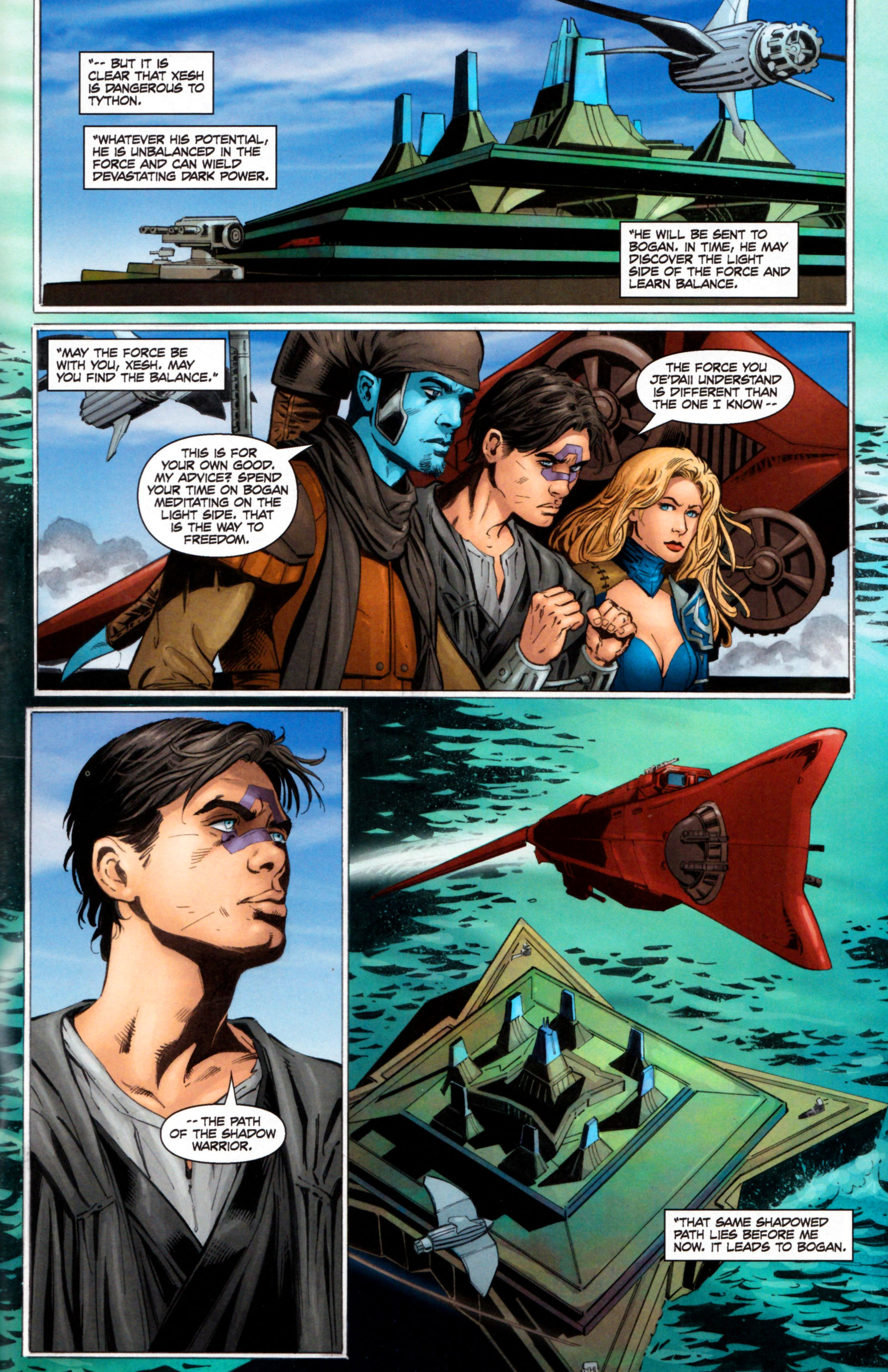 Read online Star Wars: Dawn Of The Jedi - Force Storm comic -  Issue #5 - 27