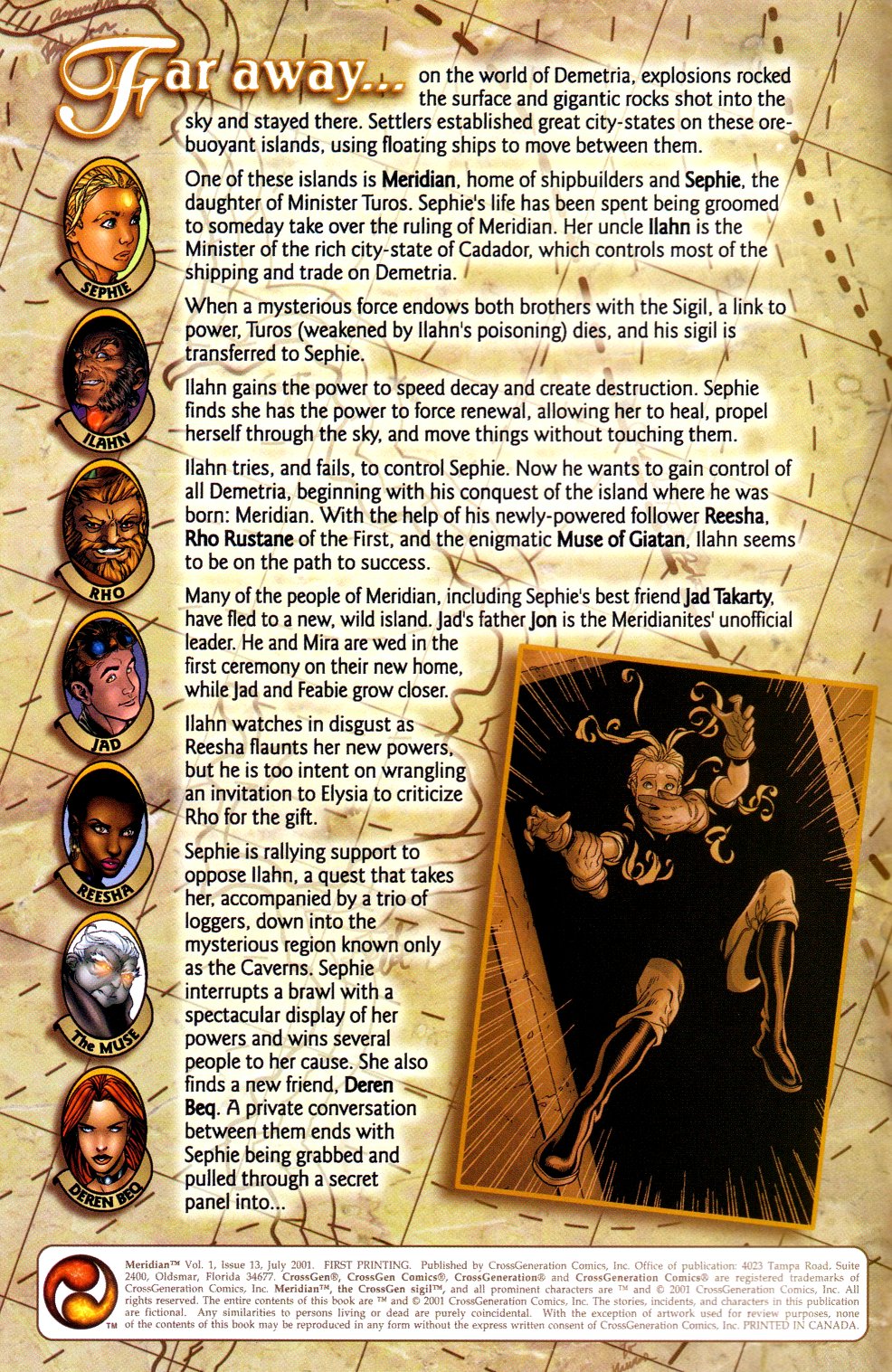 Read online Meridian comic -  Issue #13 - 2