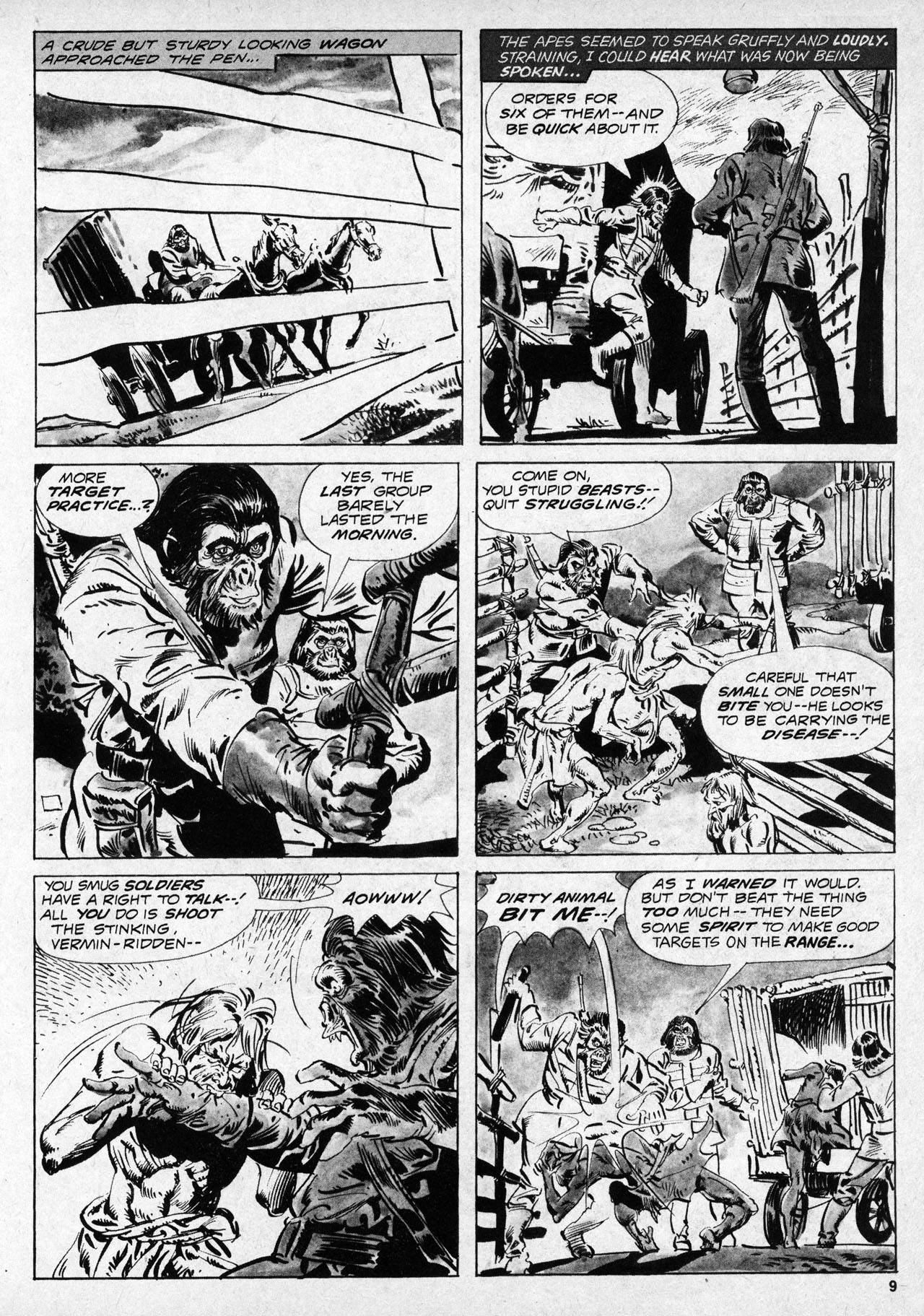Read online Planet of the Apes comic -  Issue #10 - 9