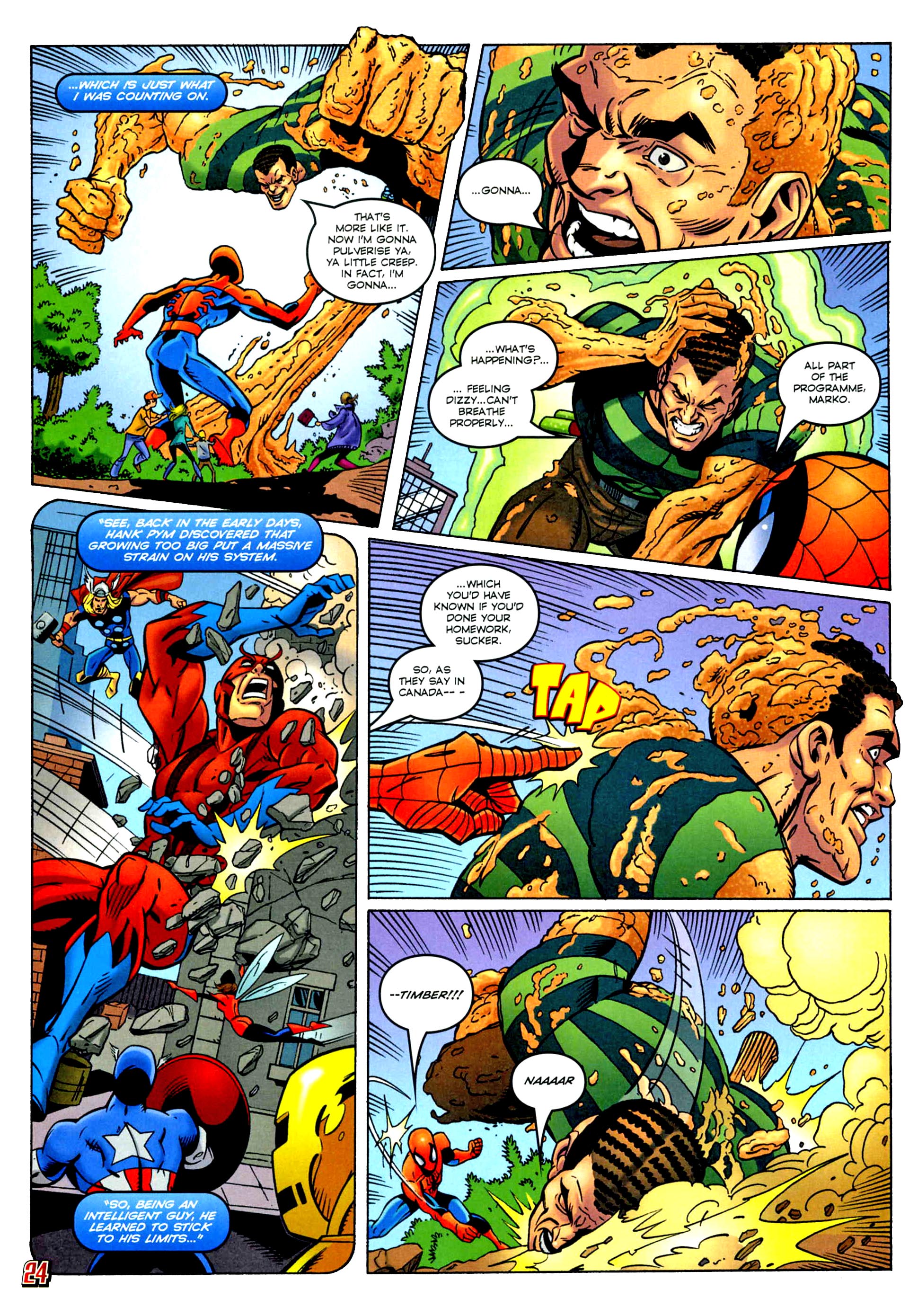 Read online Spectacular Spider-Man Adventures comic -  Issue #150 - 22