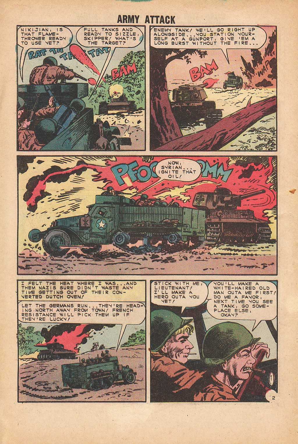 Read online Army Attack comic -  Issue #1 - 4