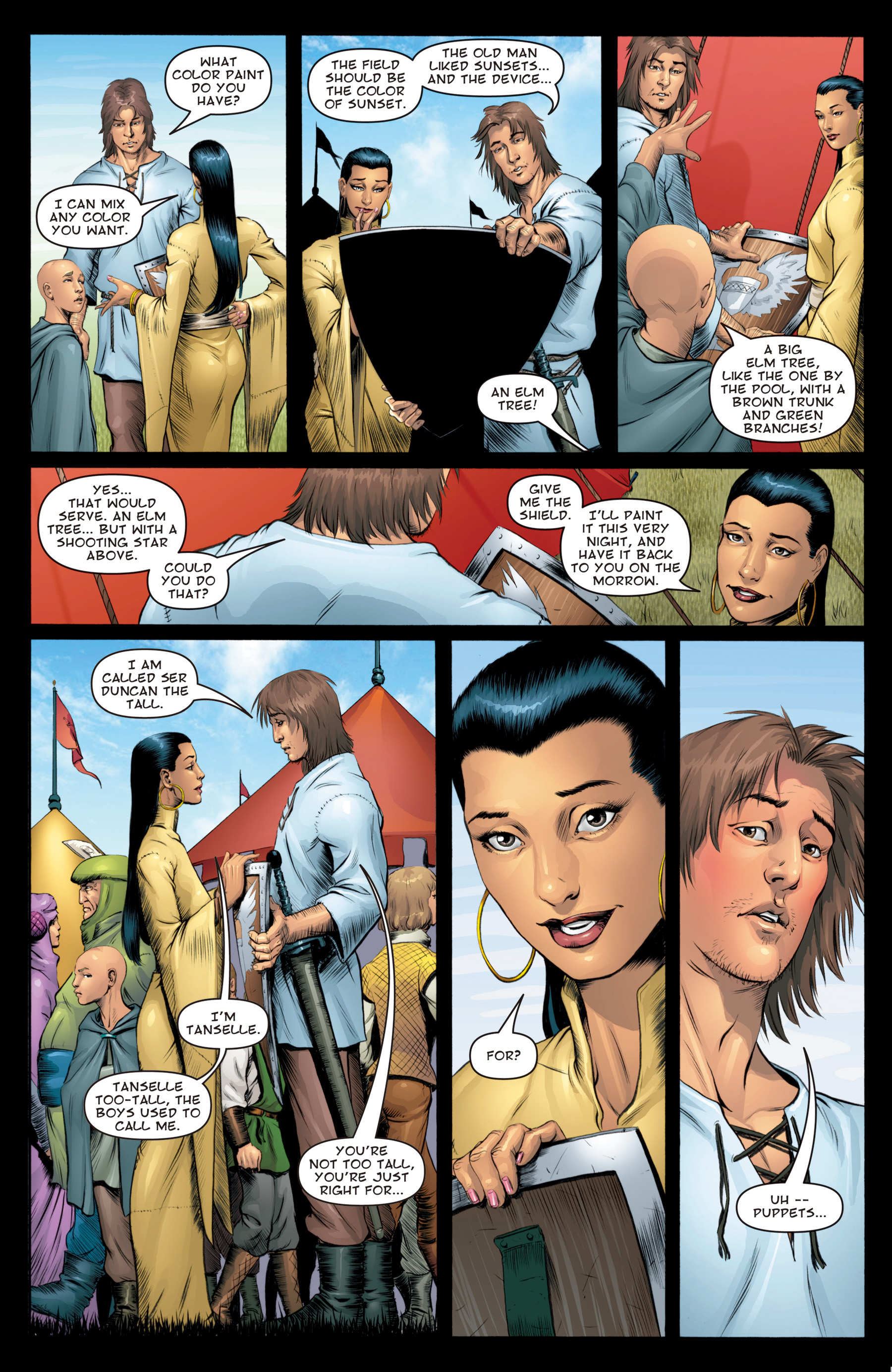 Read online The Hedge Knight: The Graphic Novel comic -  Issue # Full - 62