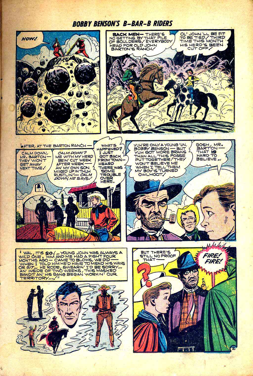 Read online Bobby Benson's B-Bar-B Riders comic -  Issue #18 - 11