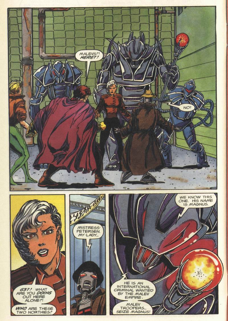 Read online Magnus Robot Fighter (1991) comic -  Issue #34 - 5