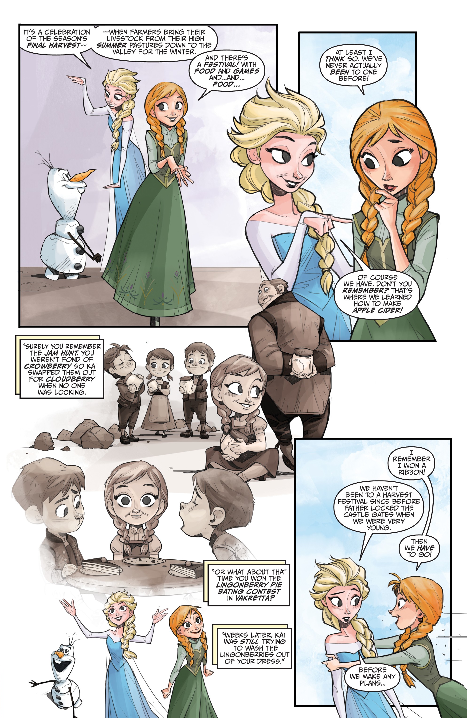 Read online Disney Frozen: Reunion Road comic -  Issue #1 - 5