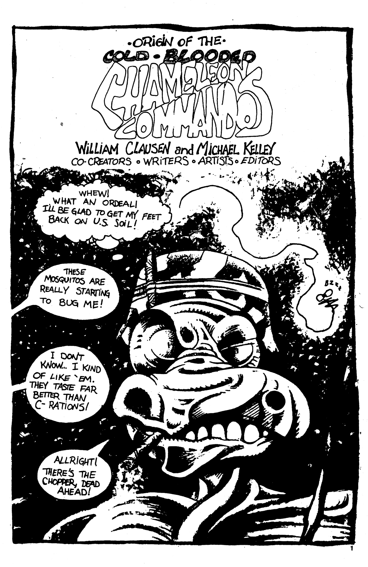 Read online Cold-Blooded Chameleon Commandos comic -  Issue #1 - 3