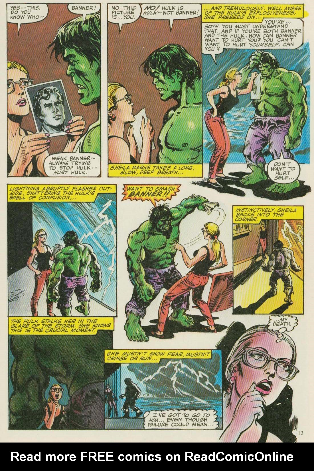 Read online Hulk (1978) comic -  Issue #22 - 13