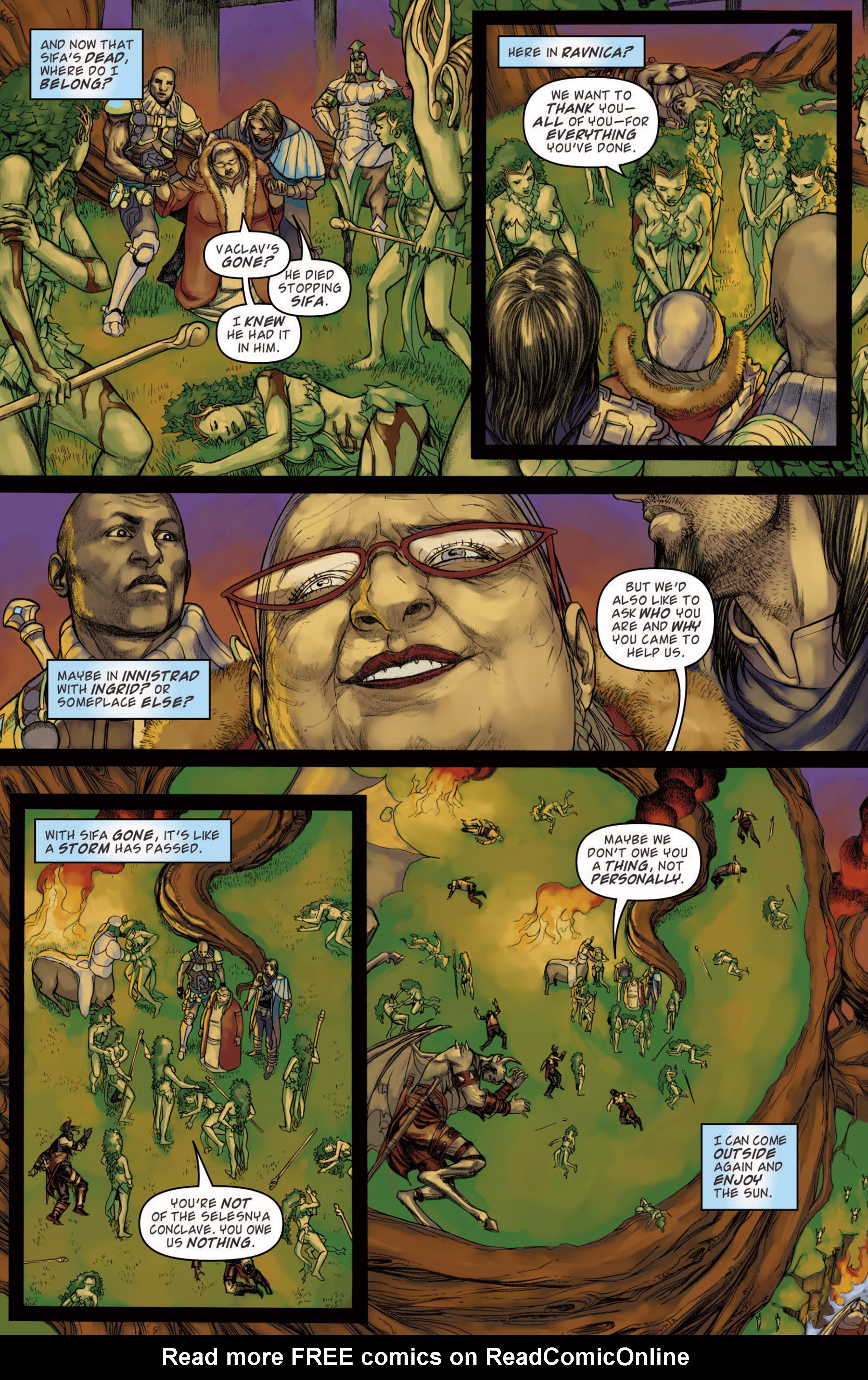 Read online Magic: The Gathering--Path of Vengeance comic -  Issue #4 - 22