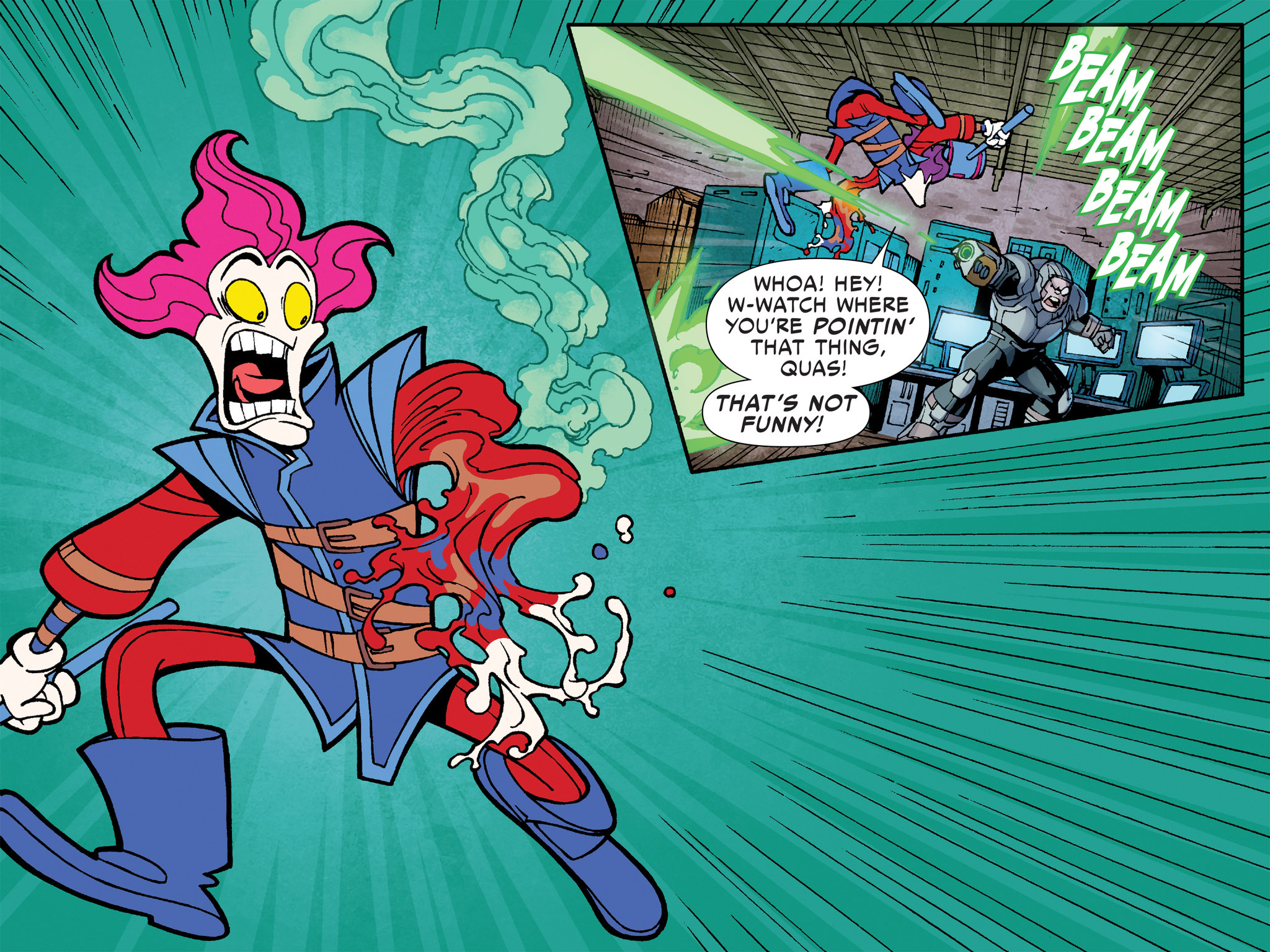 Read online Slapstick Infinite Comic comic -  Issue #1 - 67